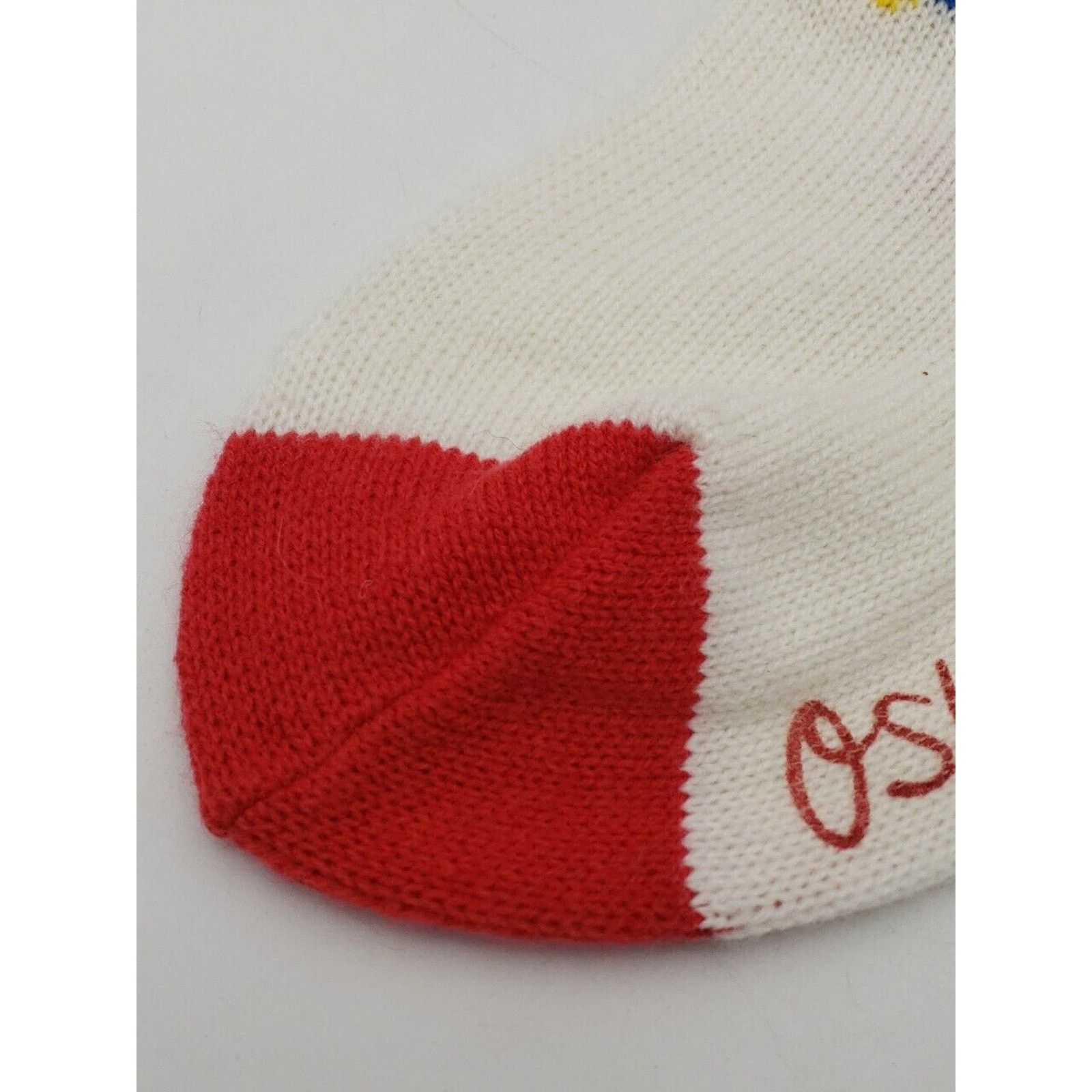 Oshkosh Oshkosh 90s Vintage Sweater Knit Christmas Stockings Toy Size ONE SIZE - 3 Thumbnail