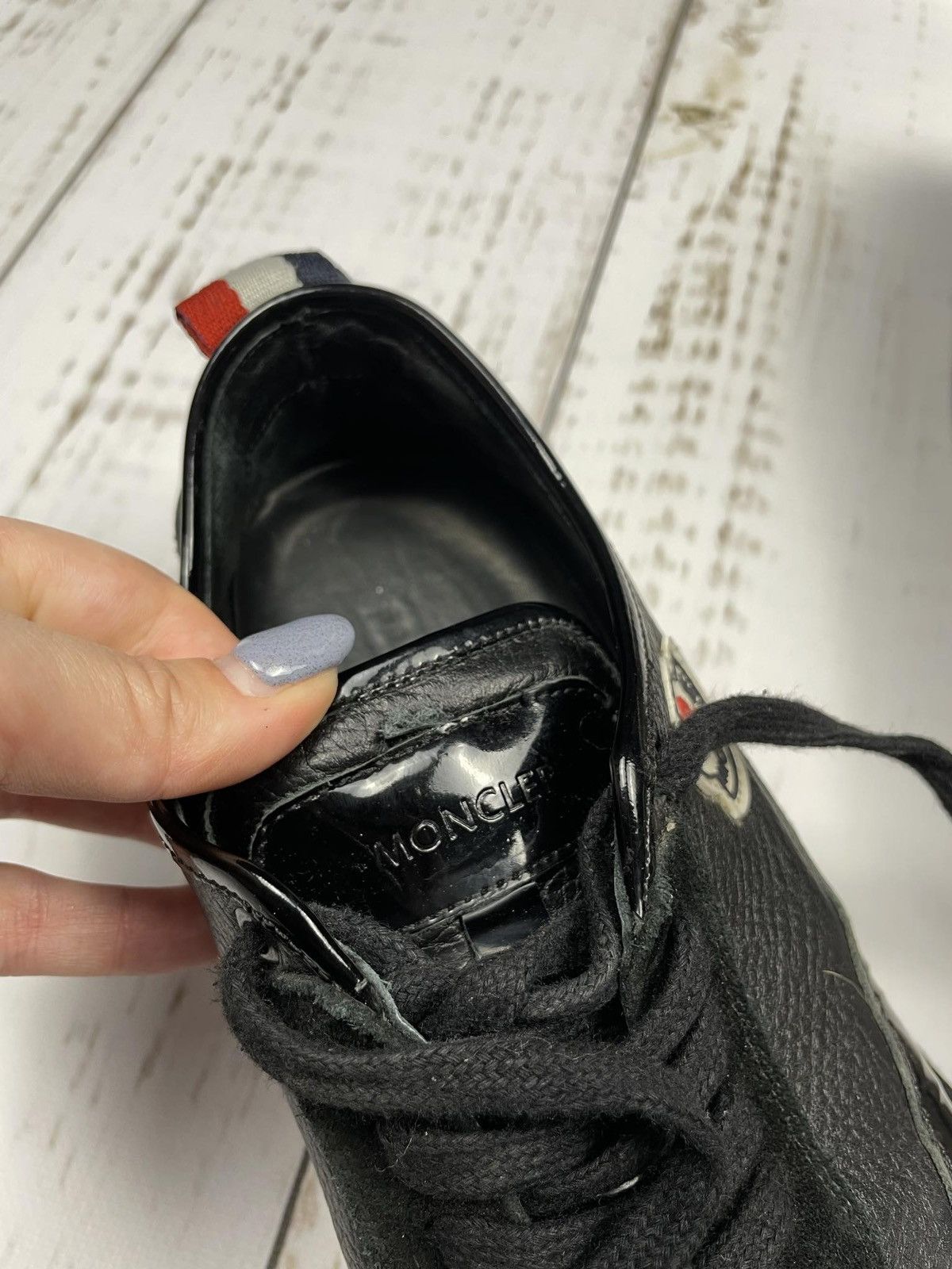 Moncler Moncler Sneakers Shoes Patch Drill Size US 8 / EU 41 - 8 Thumbnail