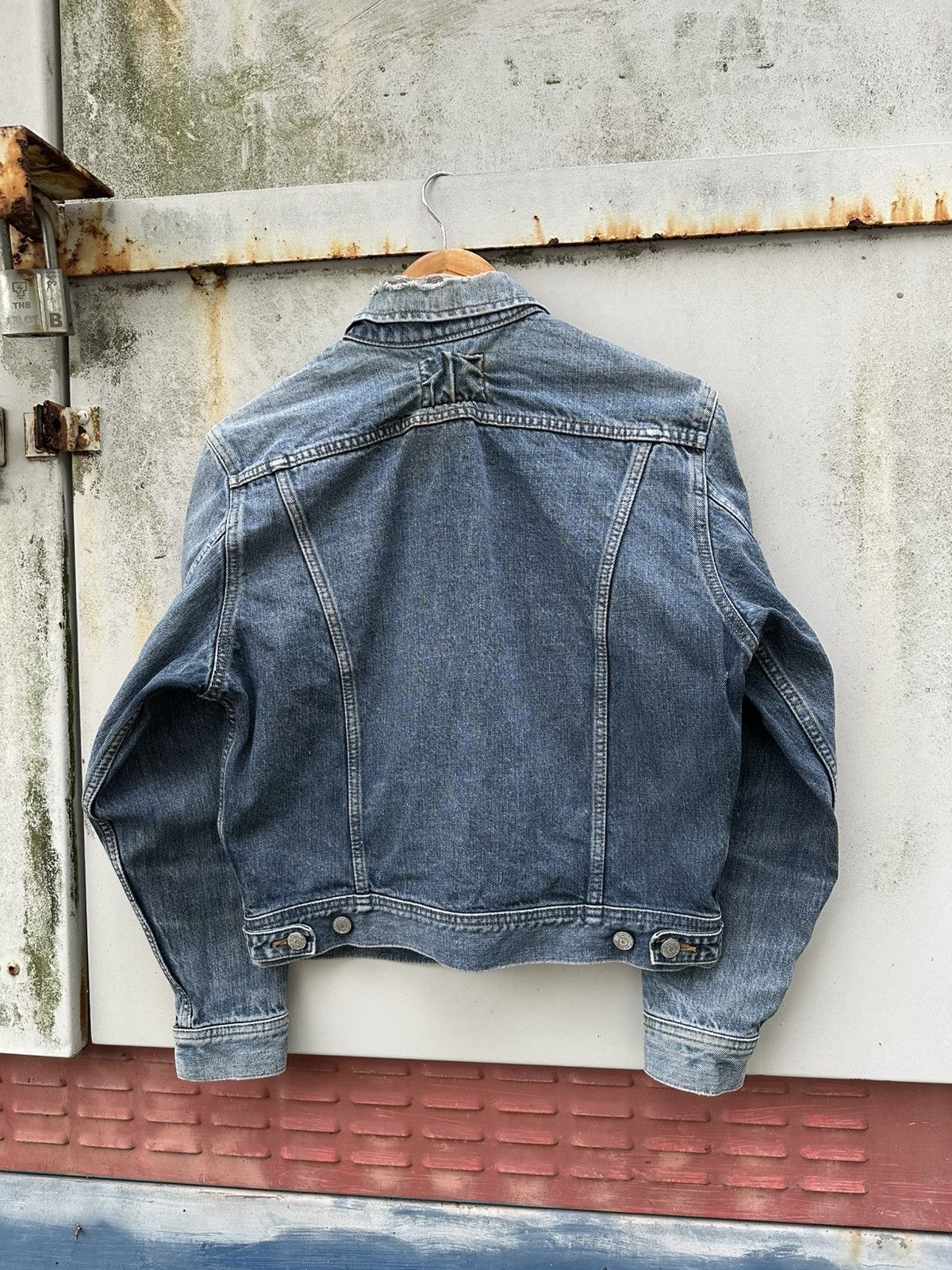 Edwin 👹Vintage Edwin Trucker Jacket (Woman) Size US S / EU 44-46 / 1 - 6 Thumbnail