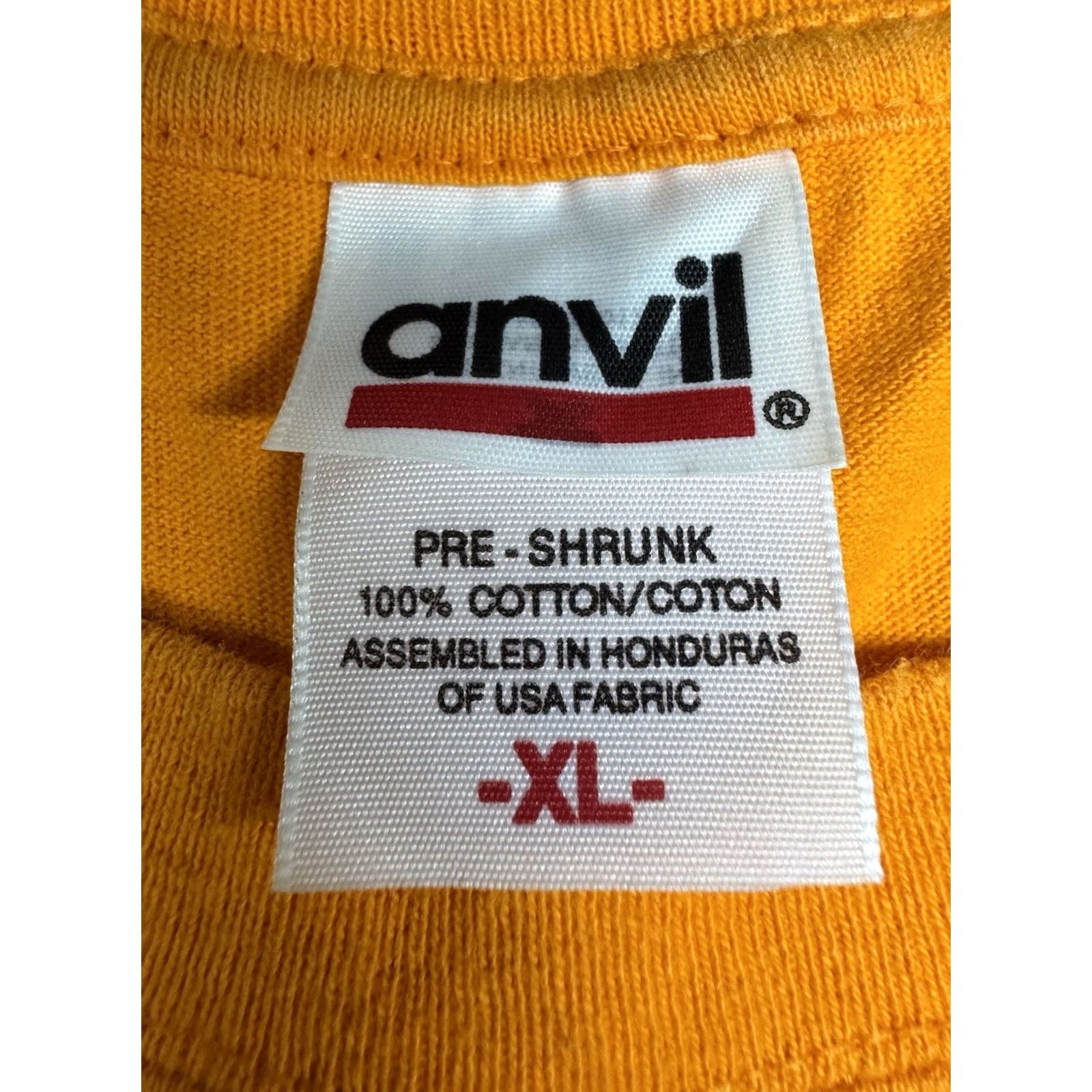 Anvil VINTAGE Daytona Beach Bike Week T-Shirt 2006 Mens XL Orange Graphic Tee Biker Grunge 2000s Anvil Shirt Size US XL / EU 56 / 4 - 2 Thumbnail