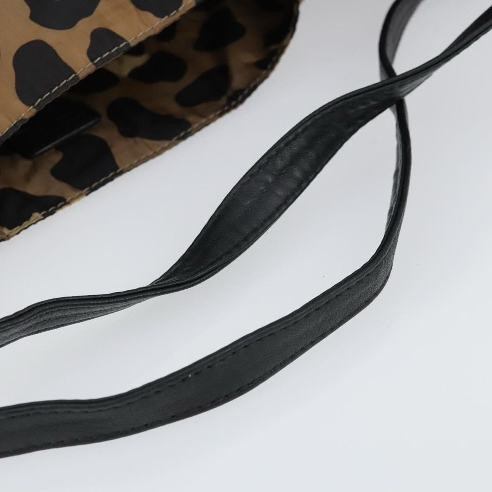 Jimmy Choo Jimmy Choo Leopard Print Nylon Tote Bag with Baby pouch Size ONE SIZE - 8 Thumbnail