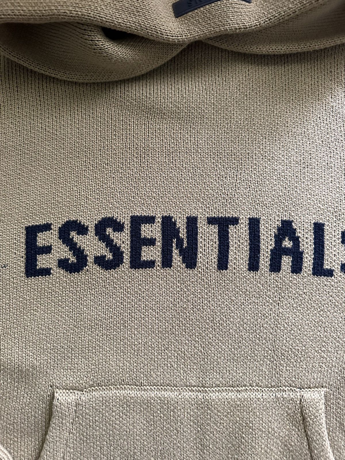 Essentials × Fear of God Fear of God Essentials Knit Pullover Hoodie Amber Size US M / EU 48-50 / 2 - 4 Thumbnail