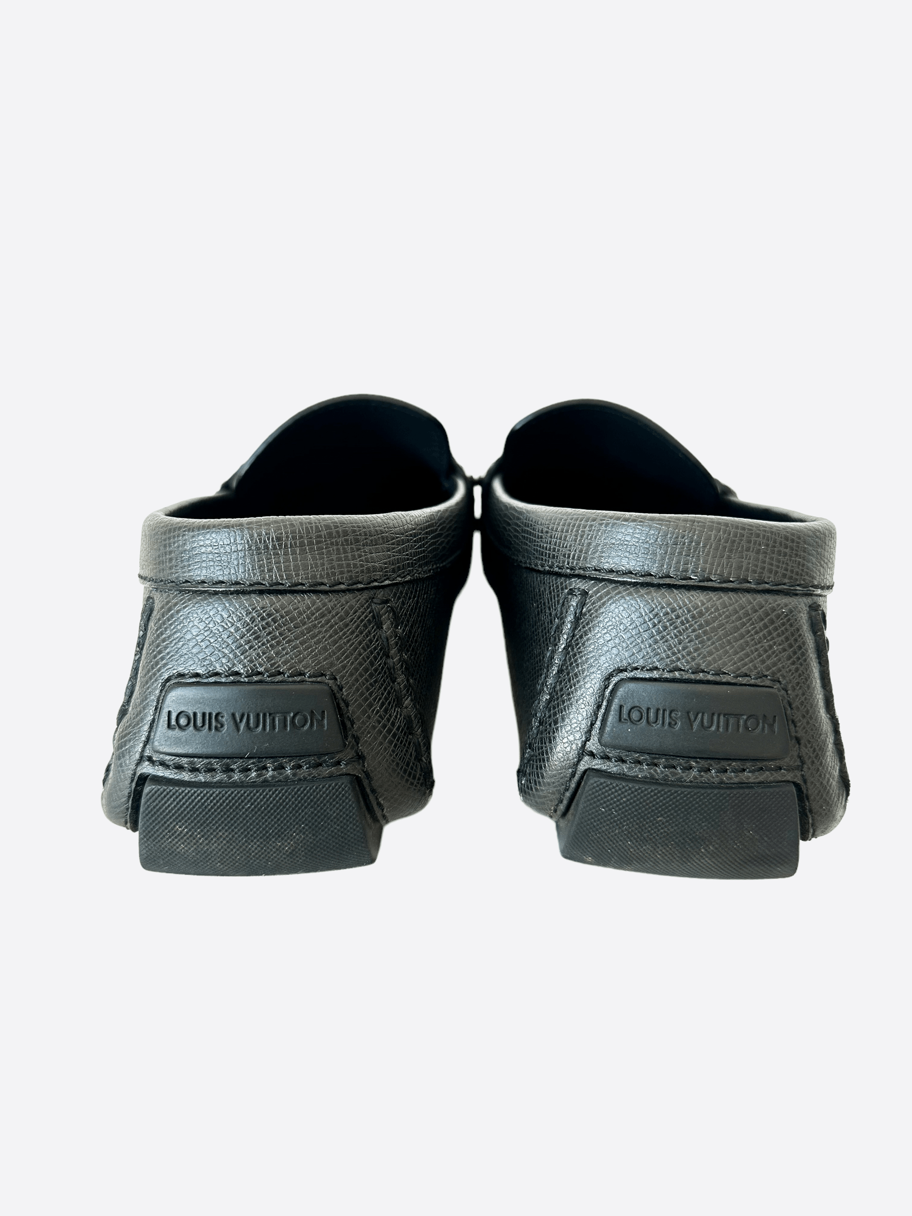 Louis Vuitton Louis Vuitton Dark Navy Logo Loafers Size US 11 / EU 44 - 5 Thumbnail