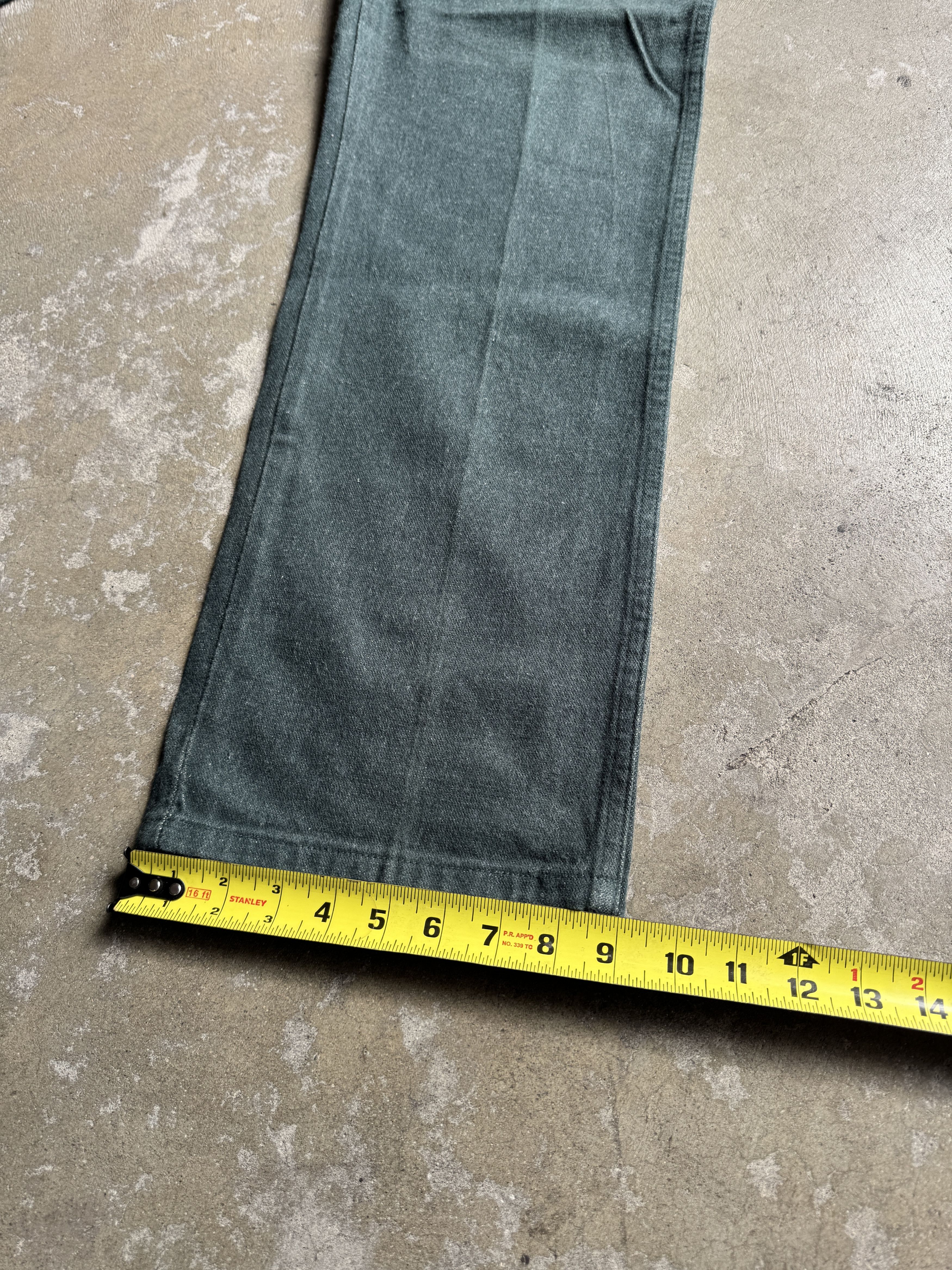 Wrangler 🌲BEAUTIFUL DEEP GREEN VINTAGE WRANGLER - MADE IN USA Size US 34 / EU 50 - 6 Thumbnail
