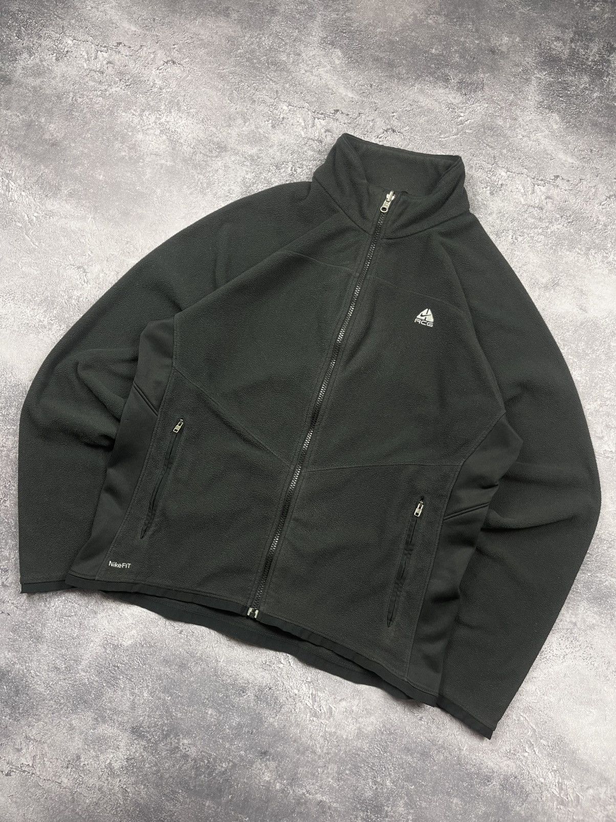 Nike Vintage Nike ACG Fleece Zip Jacket Rare 90s Y2K Size US L / EU 52-54 / 3 - 4 Thumbnail