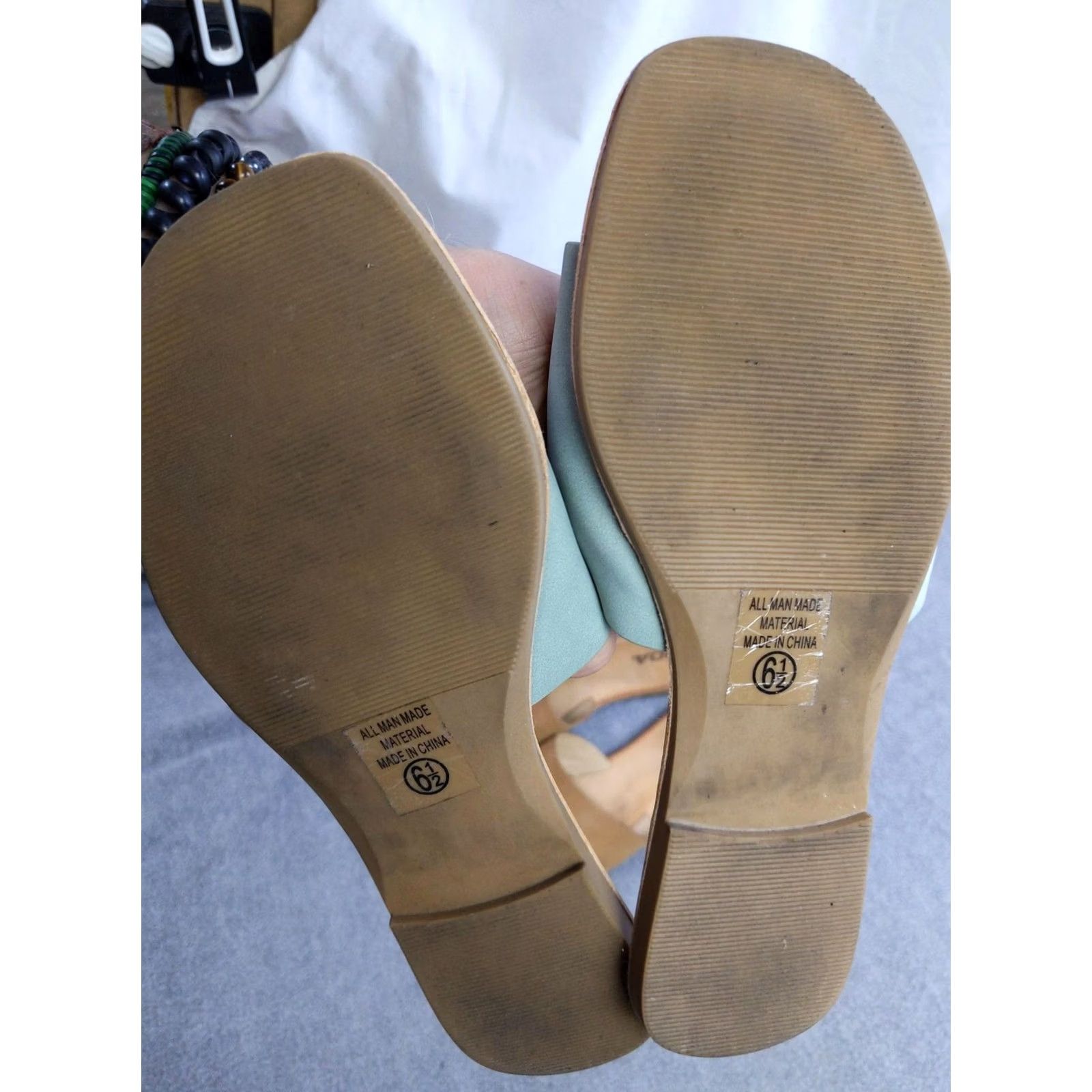 Vintage Soda Womens Size 6.5 Slide Sandals Brown Comfortable Casual Style Flats Size US 7 / IT 37 - 3 Thumbnail
