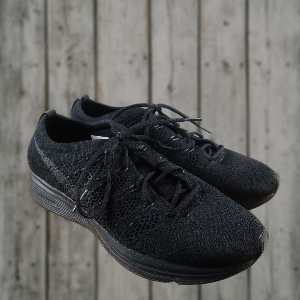 Nike Nike Air Flyknit Trainer 2017 Black Anthracite AH8396-004 Women Shoe US 6 Nike Flyknit Trainer+ Sneaker Casual Activewear Running Womens Size US 5.5 / IT 35.5 - 1 Thumbnail