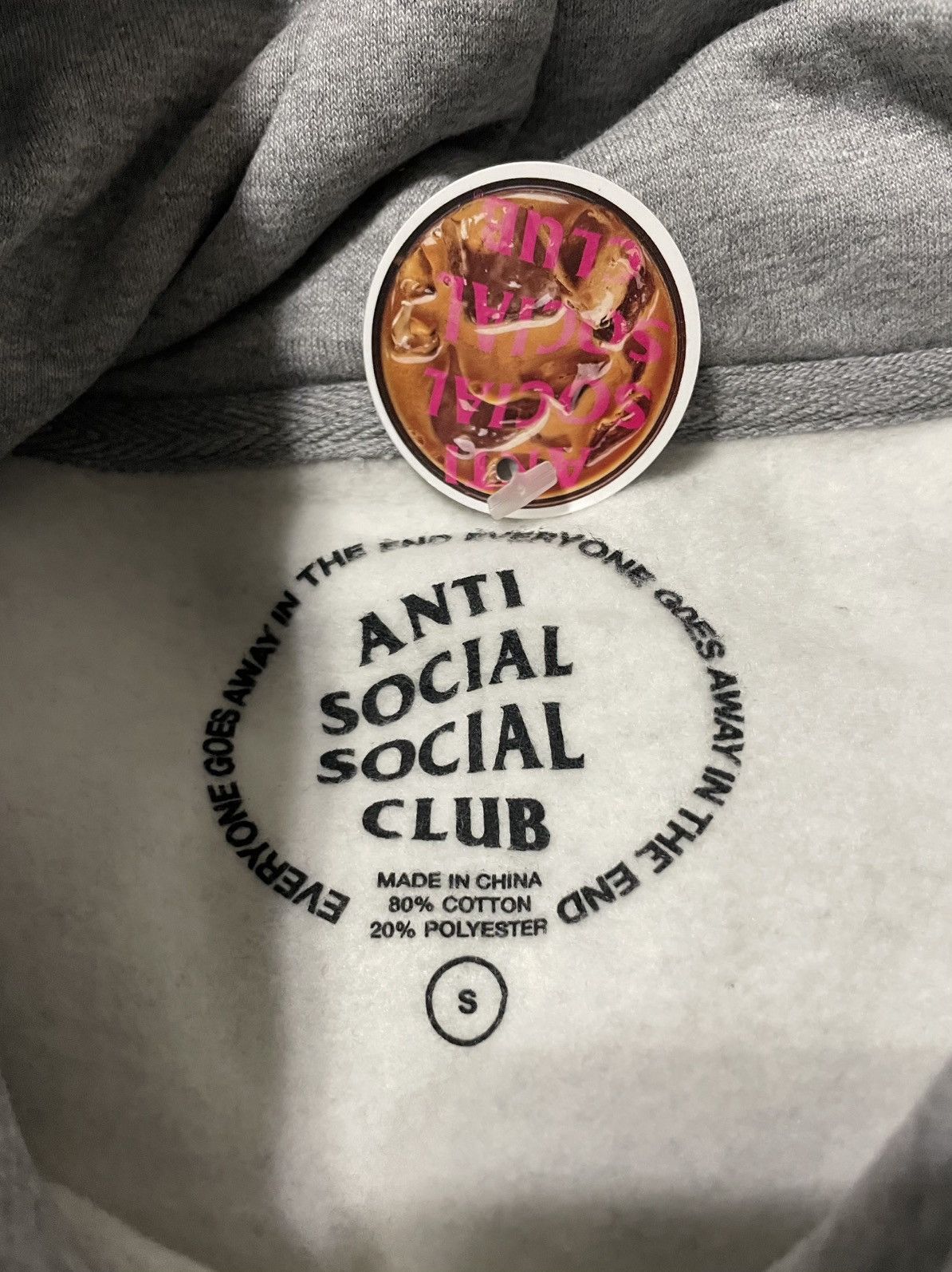 Anti Social Social Club Kkotch Tonal Premium Hoodie Size US S / EU 44-46 / 1 - 3 Thumbnail
