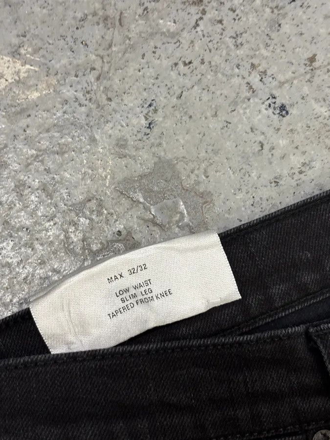 Acne Studios Acne Studios Black Slim Denim Jeans Size US 30 / EU 46 - 8 Thumbnail