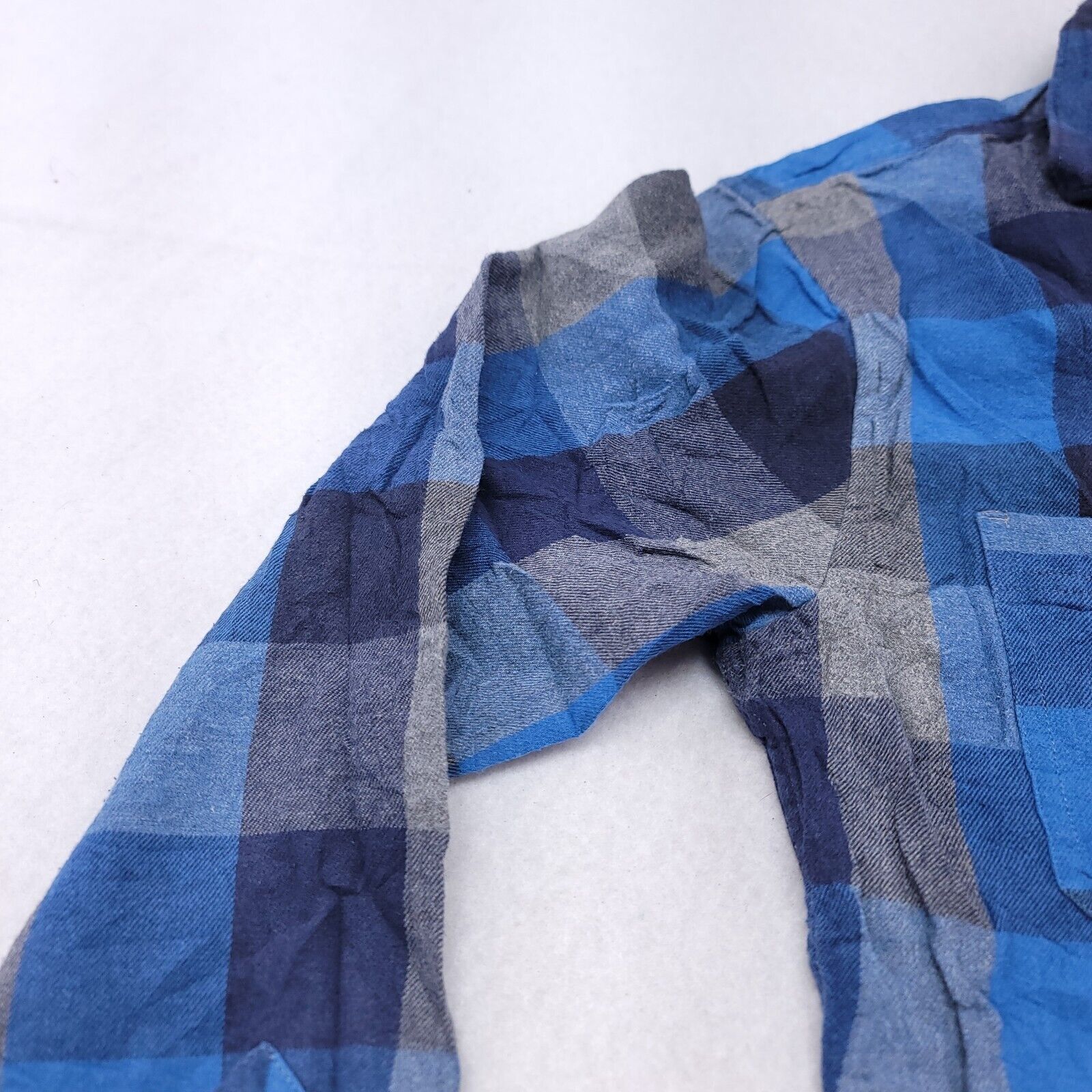 Urban Pipeline Urban Pipeline Gingham Flannel Shirt Mens Size Small S Blue Size US S / EU 44-46 / 1 - 4 Thumbnail
