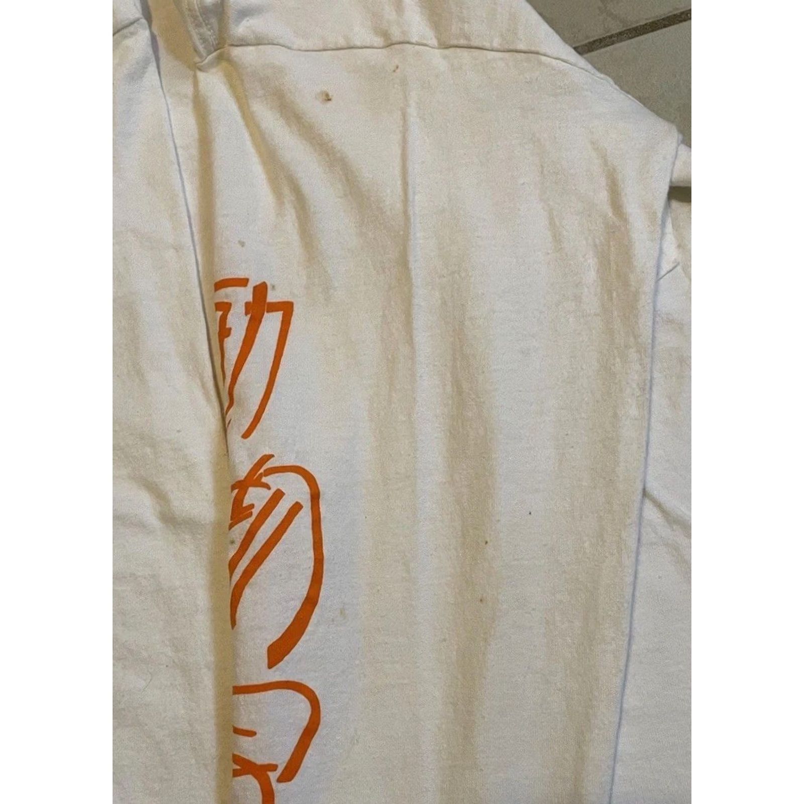 Vintage VINTAGE Lake Havasu Sumo Wrestling Tournament Faded Shirt S Arizona Grunge 80s 90s Graphic Tee White Mens Small Single Stitch USA minimal wear Size US S / EU 44-46 / 1 - 6 Thumbnail