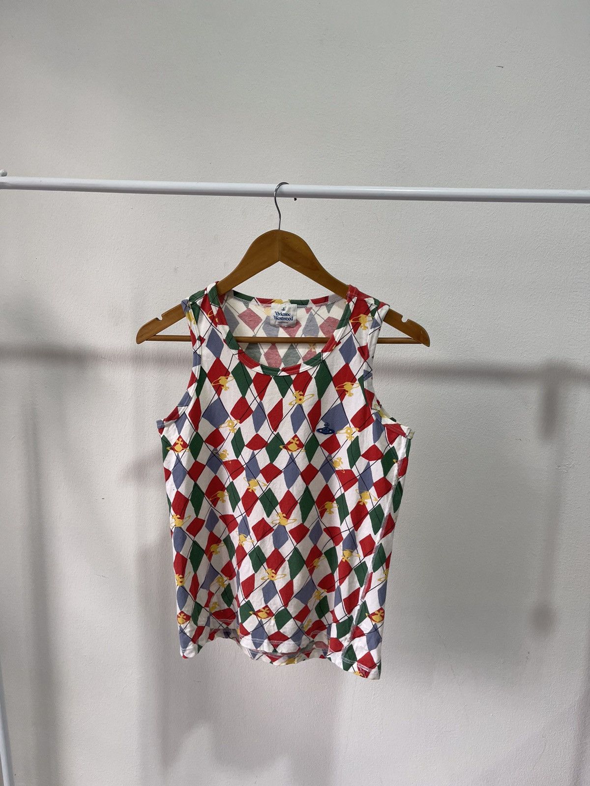 Vivienne Westwood Vivienne Westwood Fullpriny Orb Tank Top Size US S / EU 44-46 / 1 - 2 Thumbnail