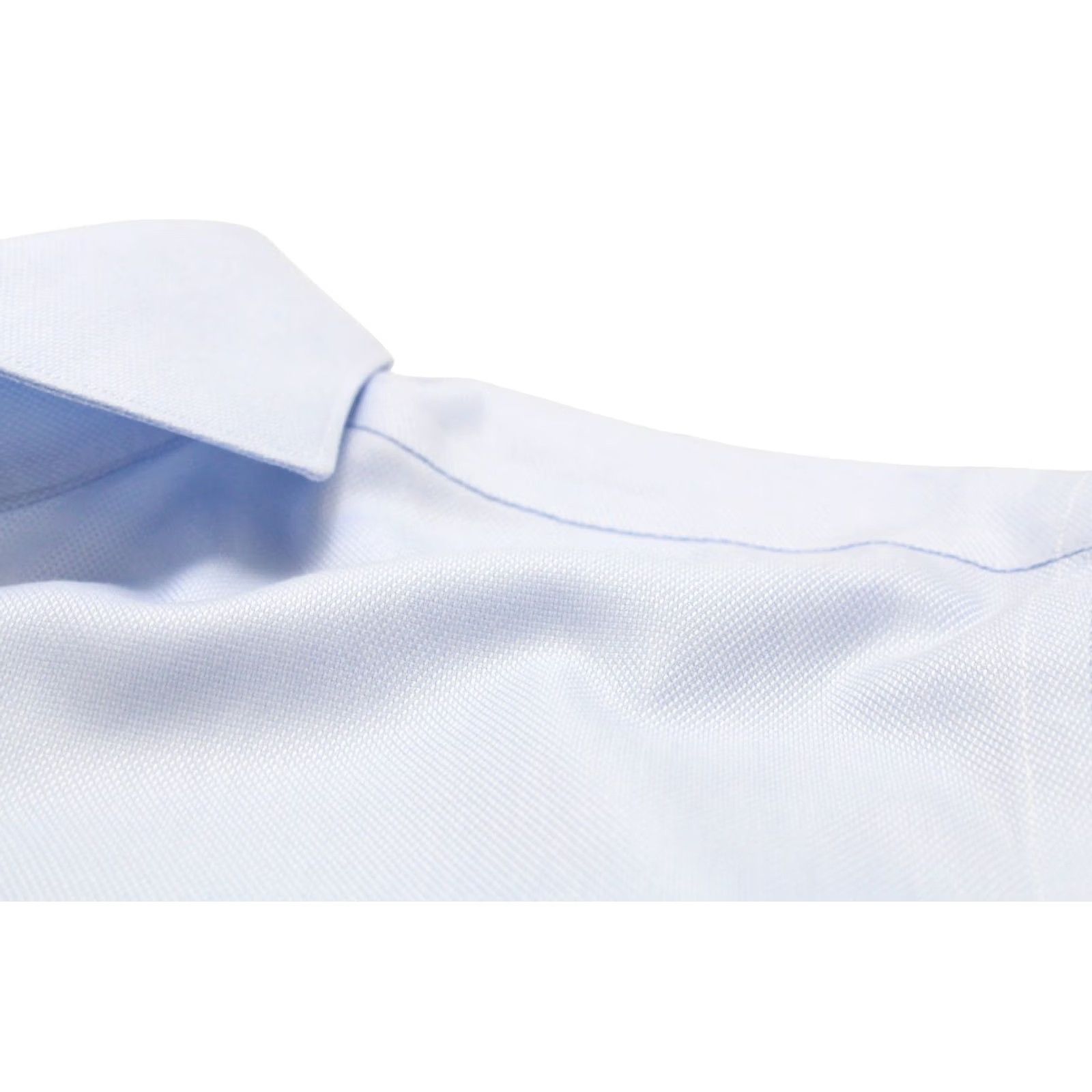 Suitsupply Suitsupply Shirt Mens 41L / 16L Blue Try Slim Fit Formal Men Button Size 42R - 6 Thumbnail