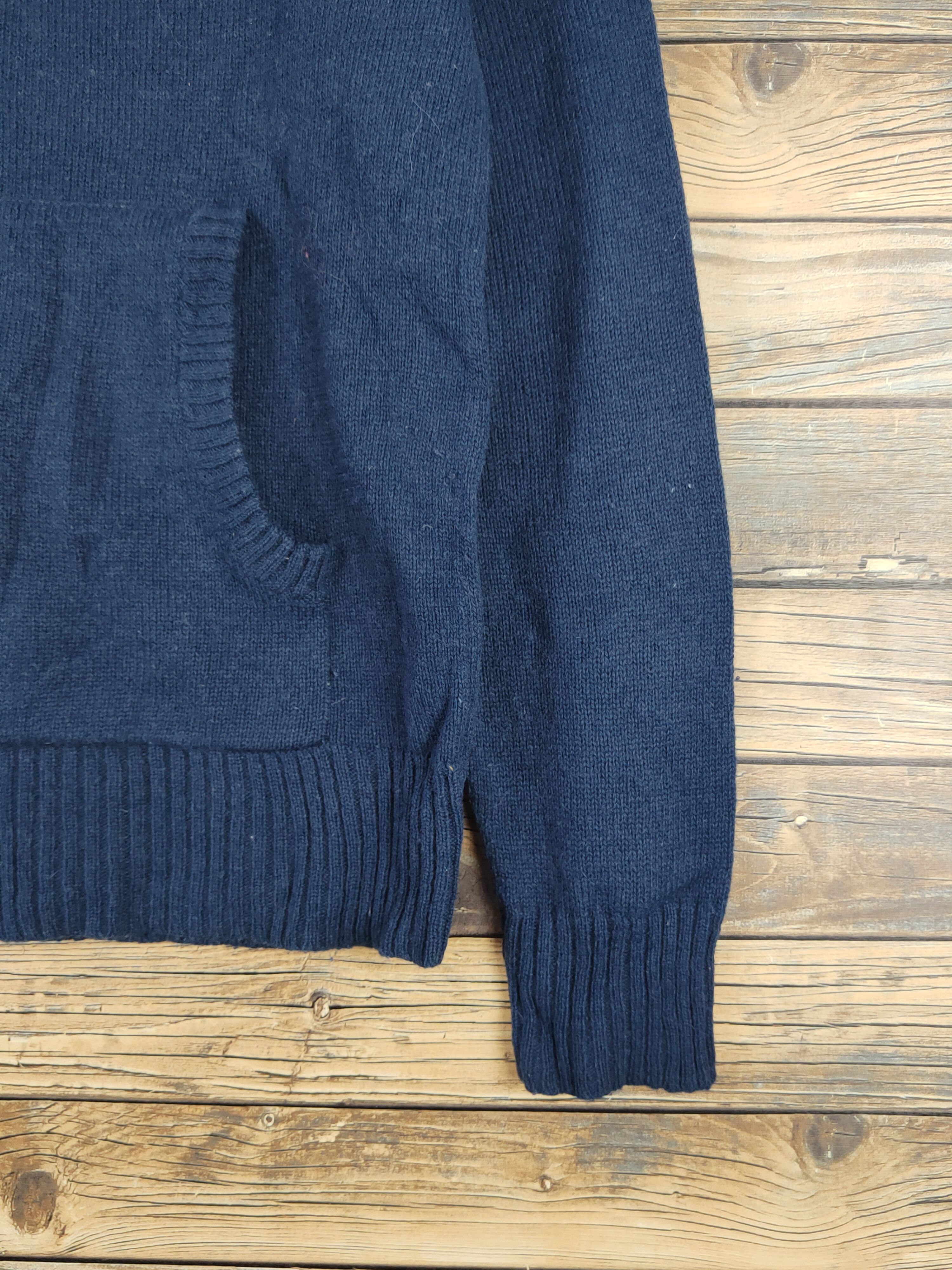 Gap Gap lambwool Navy 1969 Hoodie Knitwear Sweatshirts #W1661 Size US S / EU 44-46 / 1 - 6 Thumbnail