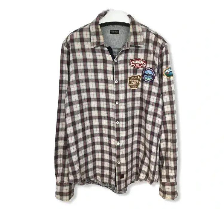Napapijri Napapijri Plaid Tartan Button Up Shirt 👕 Size US M / EU 48-50 / 2 - 1 Thumbnail