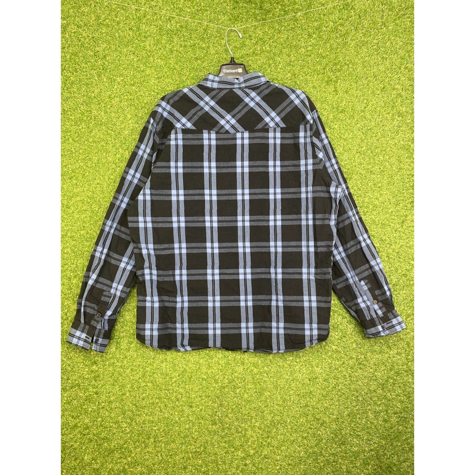 Vintage VINTAGE MMA Elite Graphic Print Flannel Shirt Mens 2XL Black Grunge Skull Punk 2000s Size US XXL / EU 58 / 5 - 2 Thumbnail
