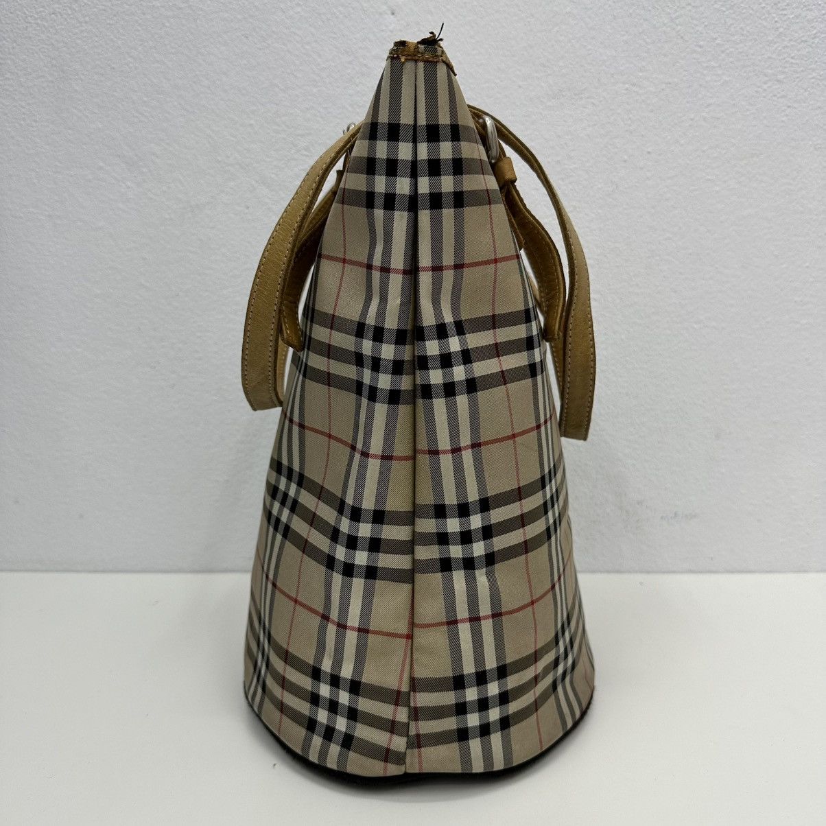 Burberry ‼️YES‼️BURBERRYS BLUE LABEL NOVA CHECK BUCKET SHOULDER BAG Size ONE SIZE - 8 Thumbnail
