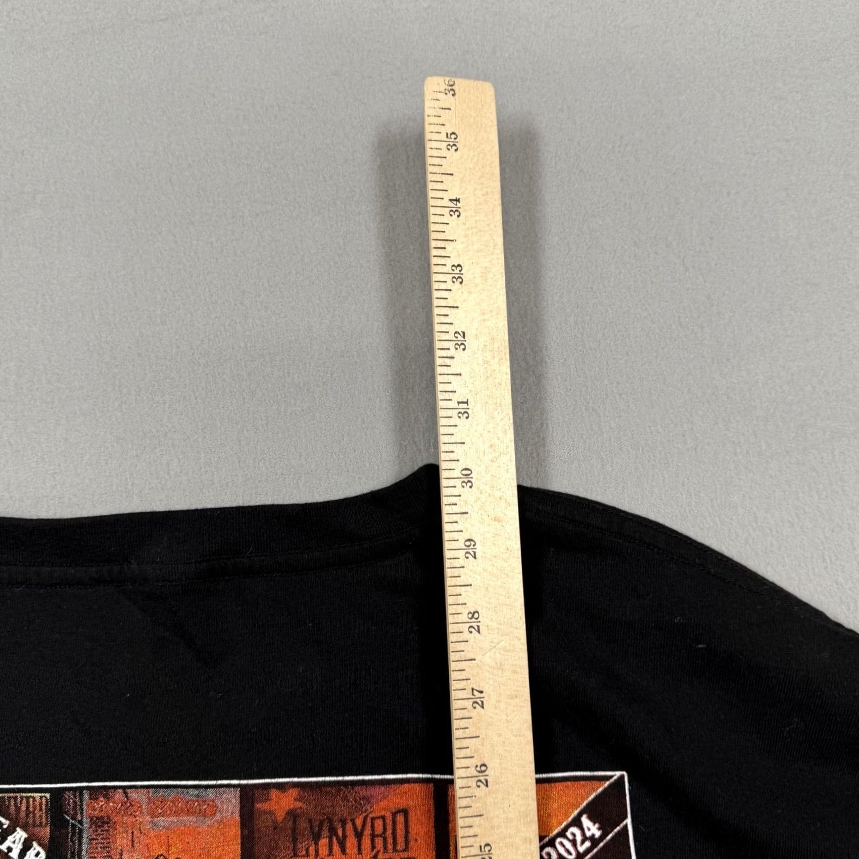 Vintage Lynyrd Skynyrd ZZ Top Shirt Mens M Black 2024 Tour Concert Graphic Tee Size US M / EU 48-50 / 2 - 5 Thumbnail