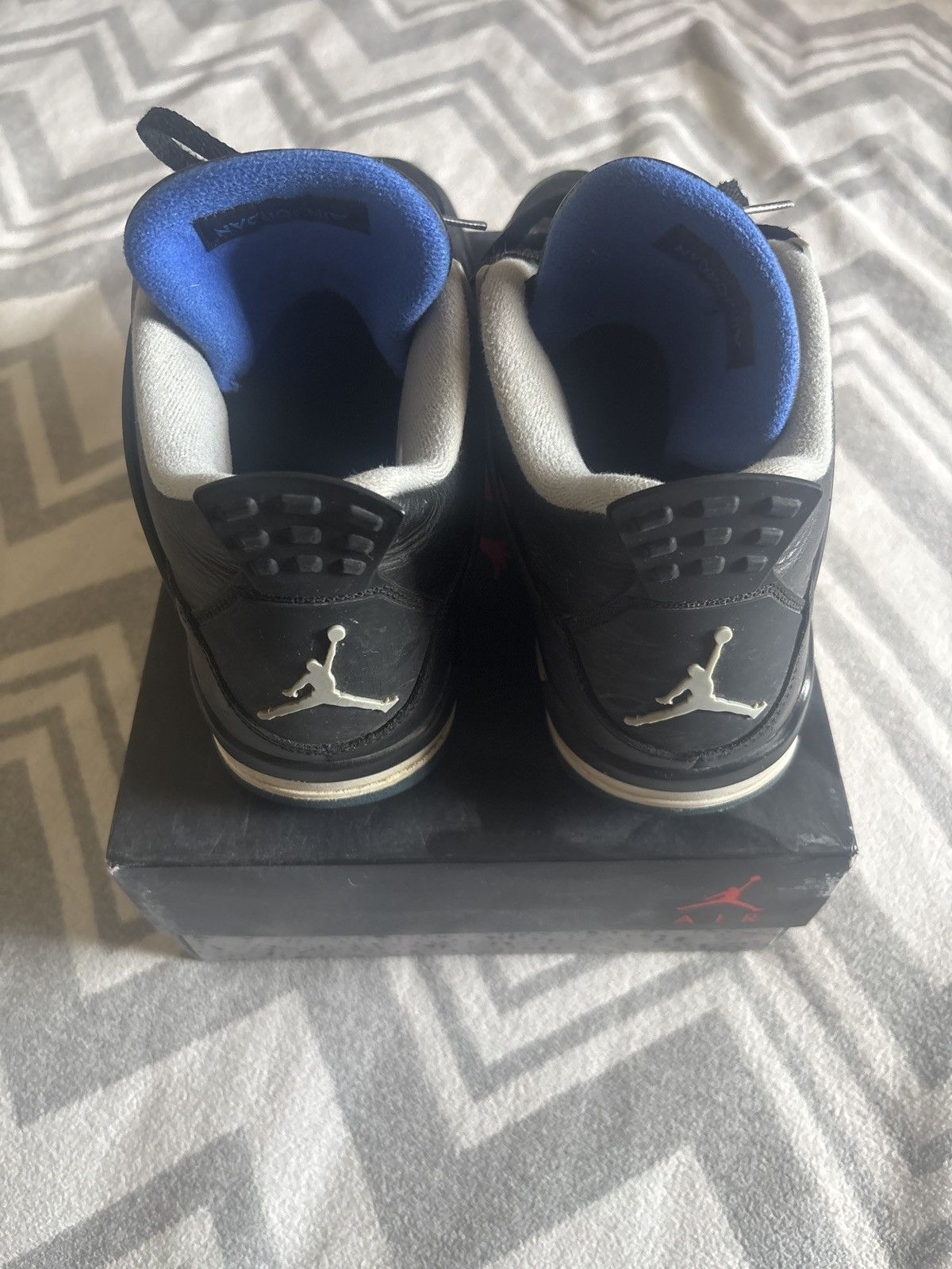 Nike Jordan 4 “MOTORSPORT ALTERNATE” Size US 10.5 / EU 43-44 - 4 Thumbnail