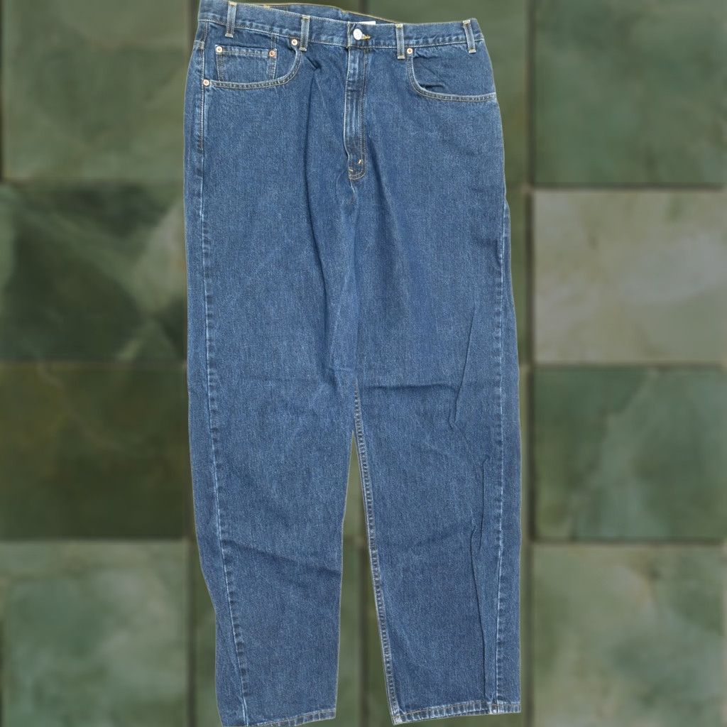 Levi's VINTAGE Levi's 569 Jeans Mens 38x34 Blue Large Straight 100% Cotton Denim Muscle? (adjusted) Size US 36 / EU 52 - 1 Thumbnail