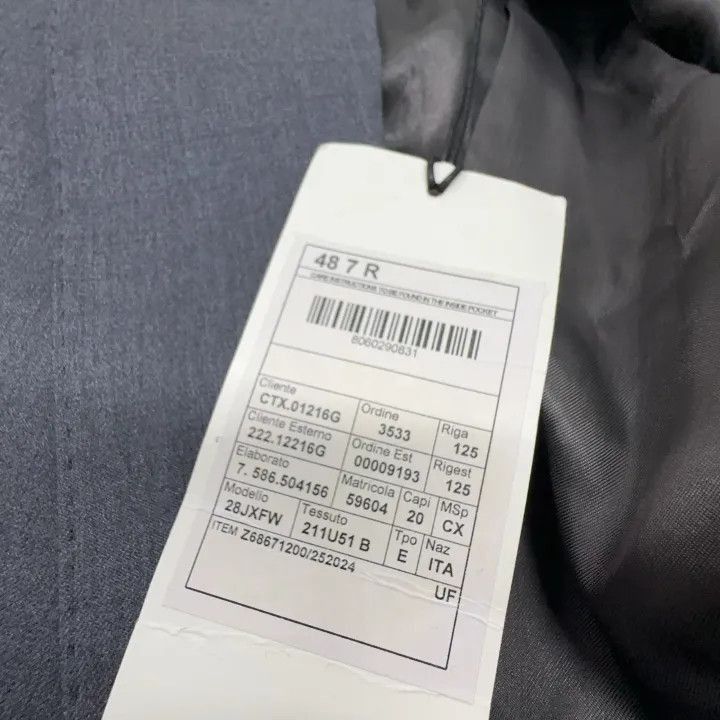 Gucci Gucci Gray Single Button Suit Set-2507 Size US XXL / EU 58 / 5 - 6 Thumbnail
