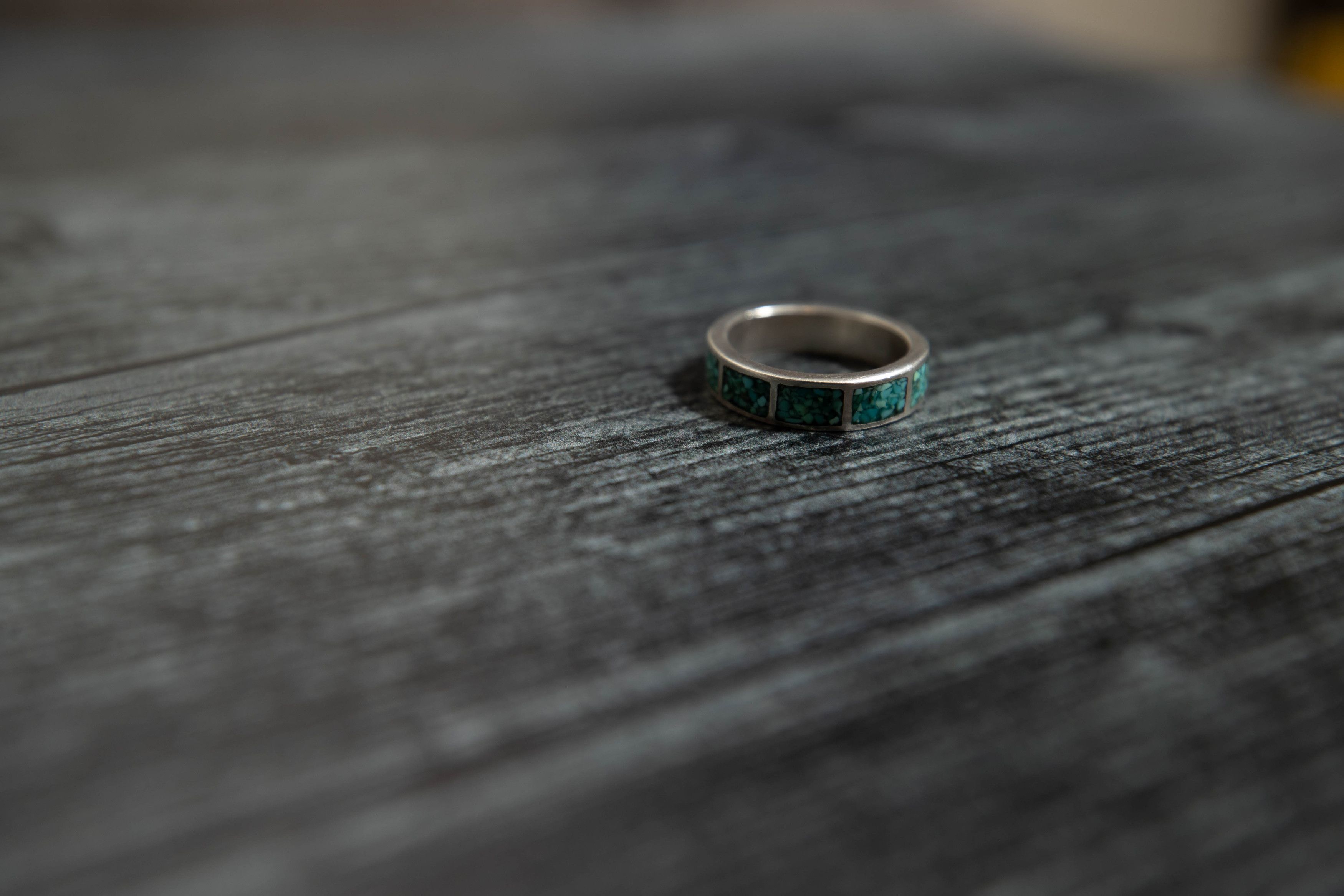 Other Mens Turquoise Ring Size ONE SIZE - 5 Thumbnail