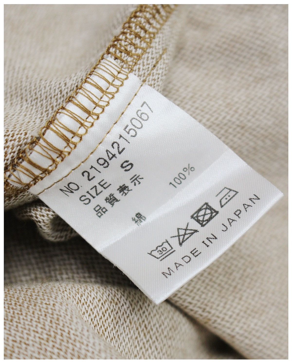 Japanese Brand AW2021 RIN PROJECT CYCLIST FLANNEL PLAIN Size US S / EU 44-46 / 1 - 9 Thumbnail
