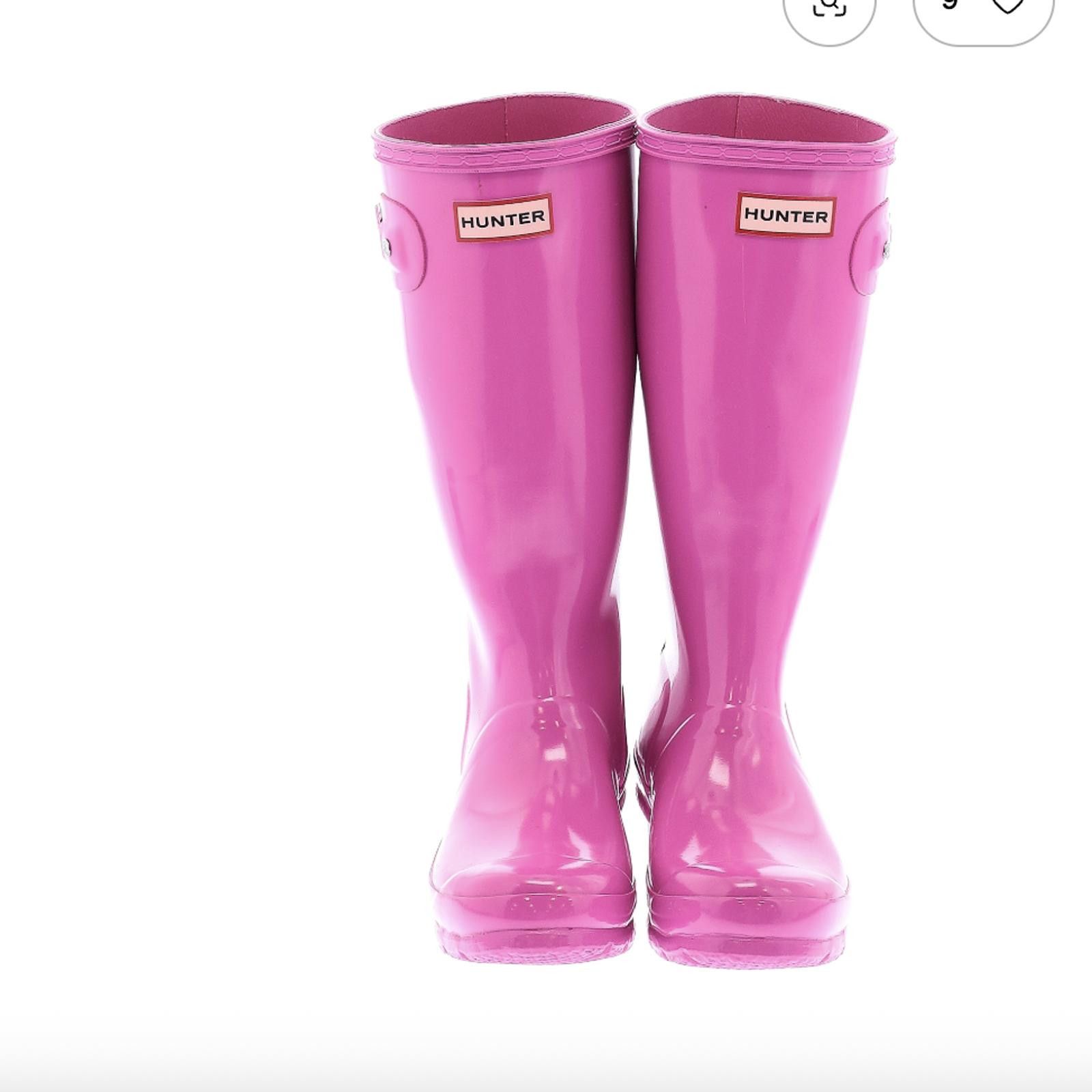 Hunter Hunter Pink Rain Boots Size UK 4 / US 6 Size US 6 / IT 36 - 2 Thumbnail