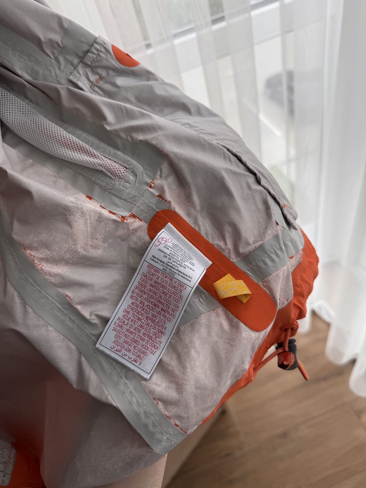 Nike × Nike ACG × Vintage Vintage Nike ACG Layer 3 Waterproof Orange W' Jacket Size M / US 6-8 / IT 42-44 - 8 Thumbnail