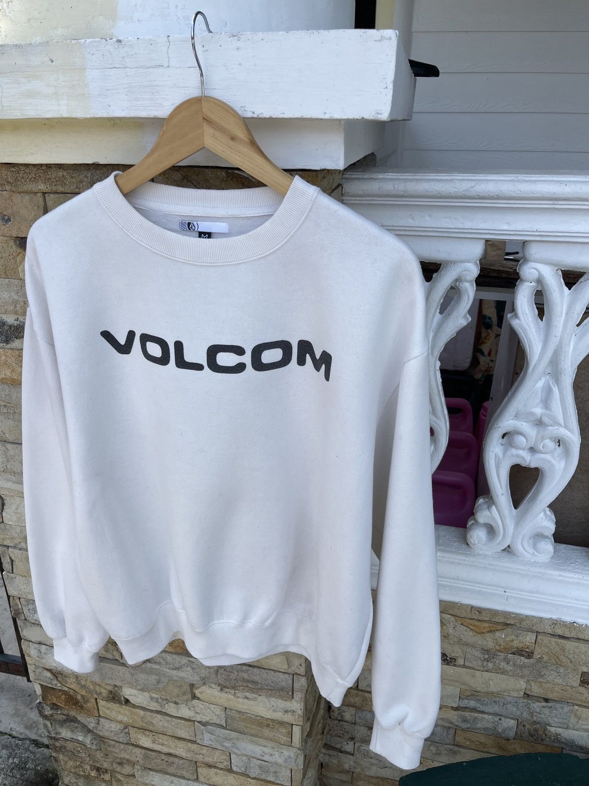 Vintage × Volcom Last Drop🔥Rare🔥Vintage VOLCOM Crewneck Sweatshirt Size US L / EU 52-54 / 3 - 3 Thumbnail