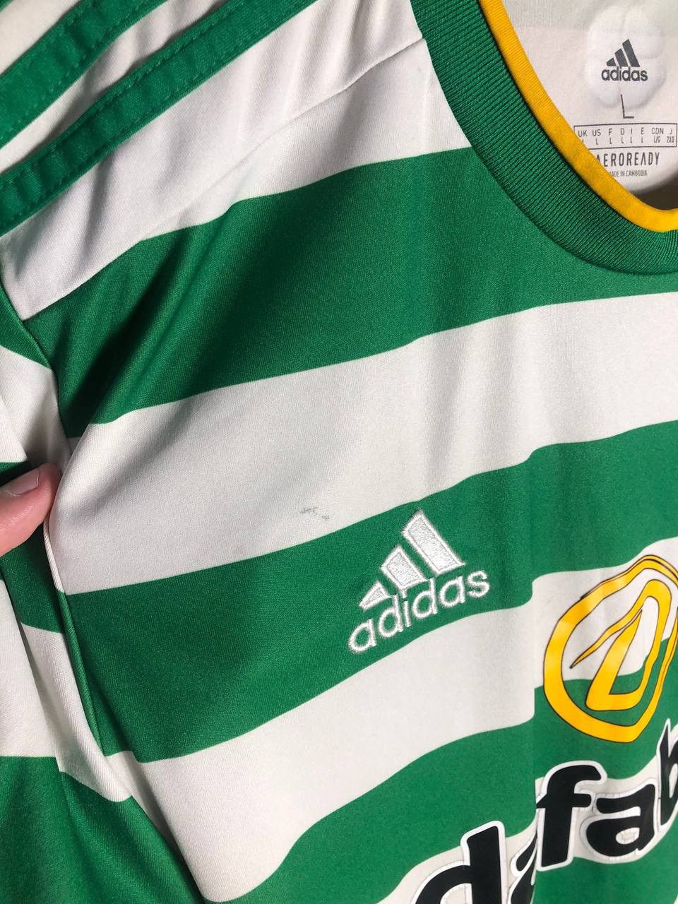 Adidas VINTAGE ADIDAS FC CELTIC SCOTLAND SOCCER JERSEY RETRO Y2K Size US L / EU 52-54 / 3 - 5 Thumbnail