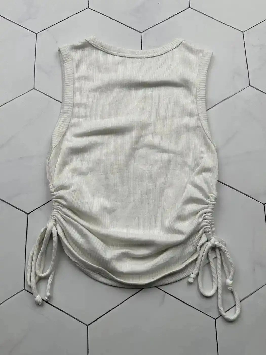 Vintage Vintage Bondage Tank Top (B442)E2 Size XS / US 0-2 / IT 36-38 - 2 Thumbnail