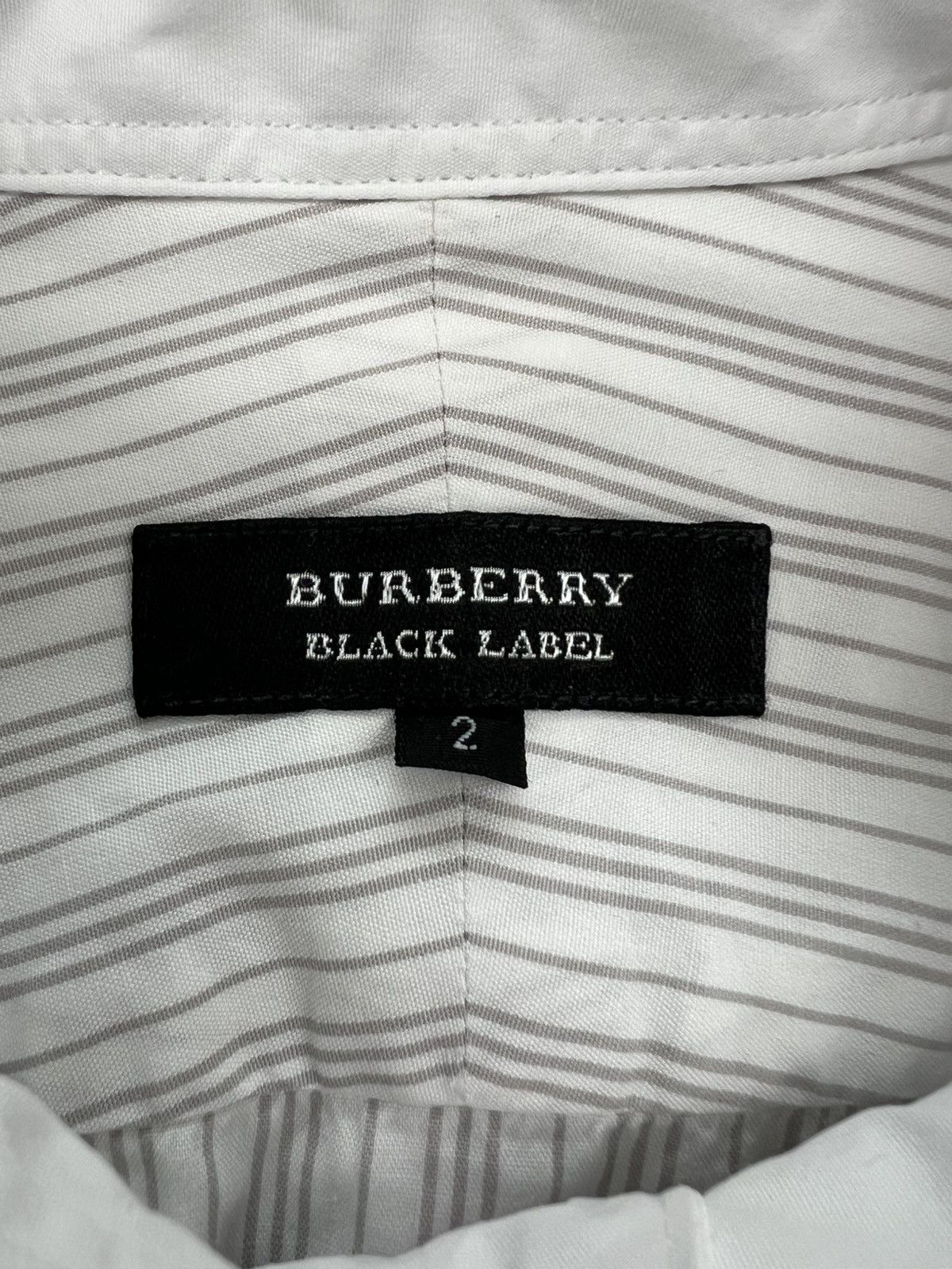 Burberry Burberry Black Label Stripes Shirt Size US S / EU 44-46 / 1 - 9 Thumbnail