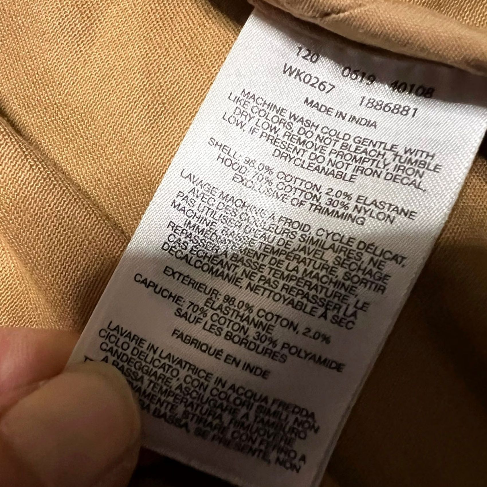 Vintage Columbia Coat Womens Small S Tummel Pines Chore Hooded Jacket Light Brown Brown Coat Women Small Columbia Coat Size S / US 4 / IT 40 - 6 Thumbnail