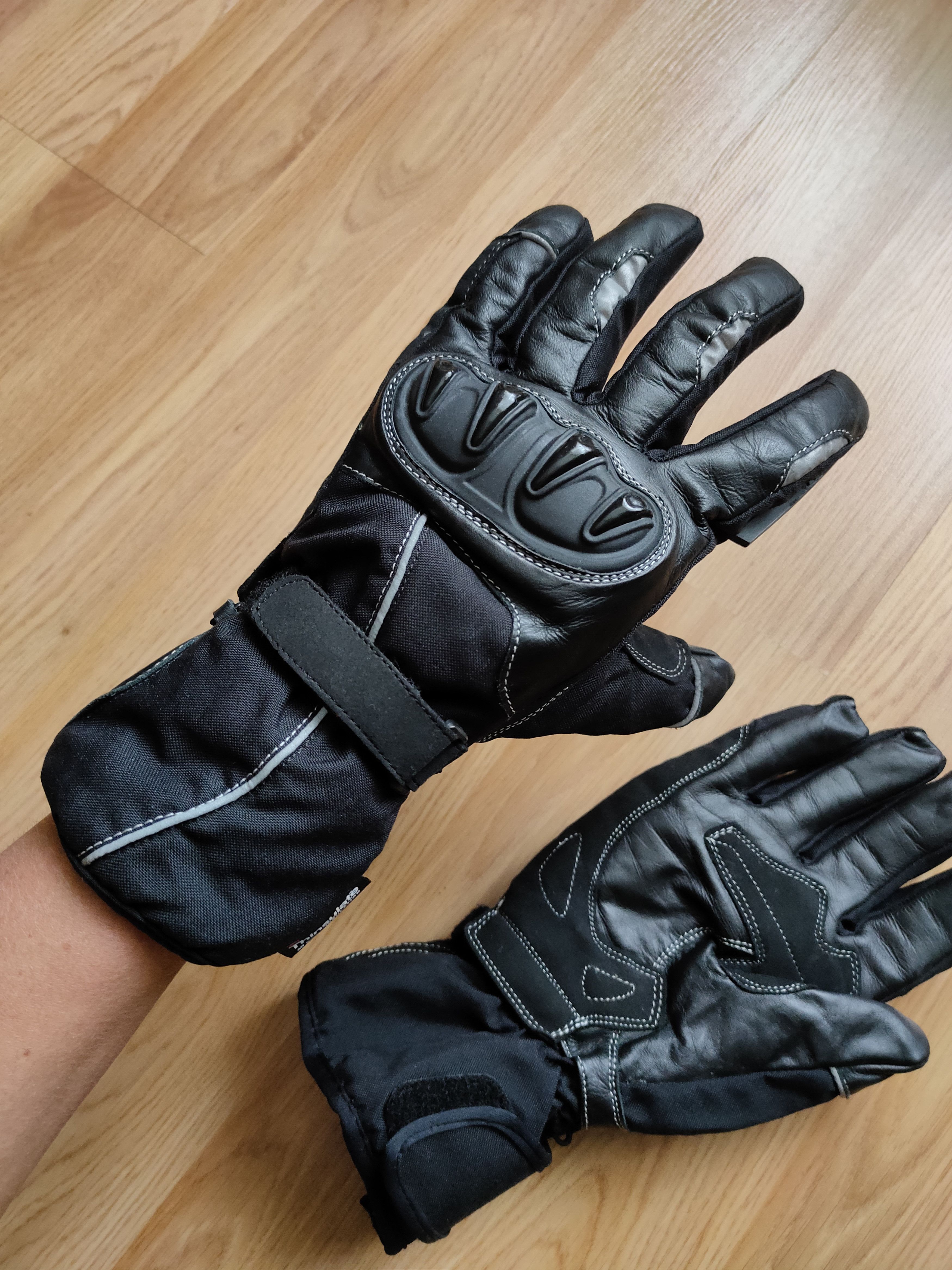 Indian Motorcycle Motorcycle Leather Gloves Crivit Motoracing Gloves Gorpcore Size ONE SIZE - 4 Thumbnail
