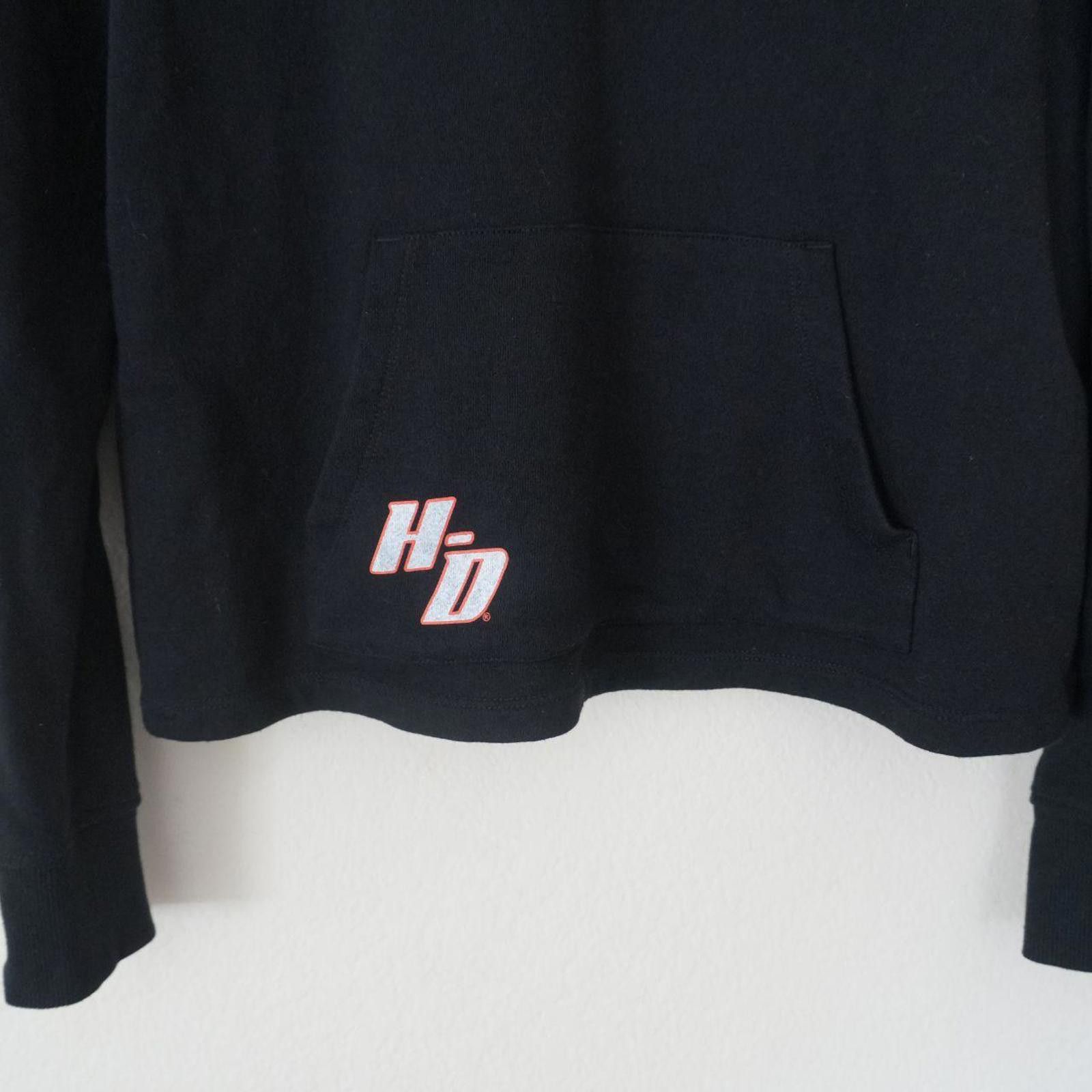 Harley Davidson Harley Davidson Hoodie Women's Black Orange Size M / US 6-8 / IT 42-44 - 2 Thumbnail
