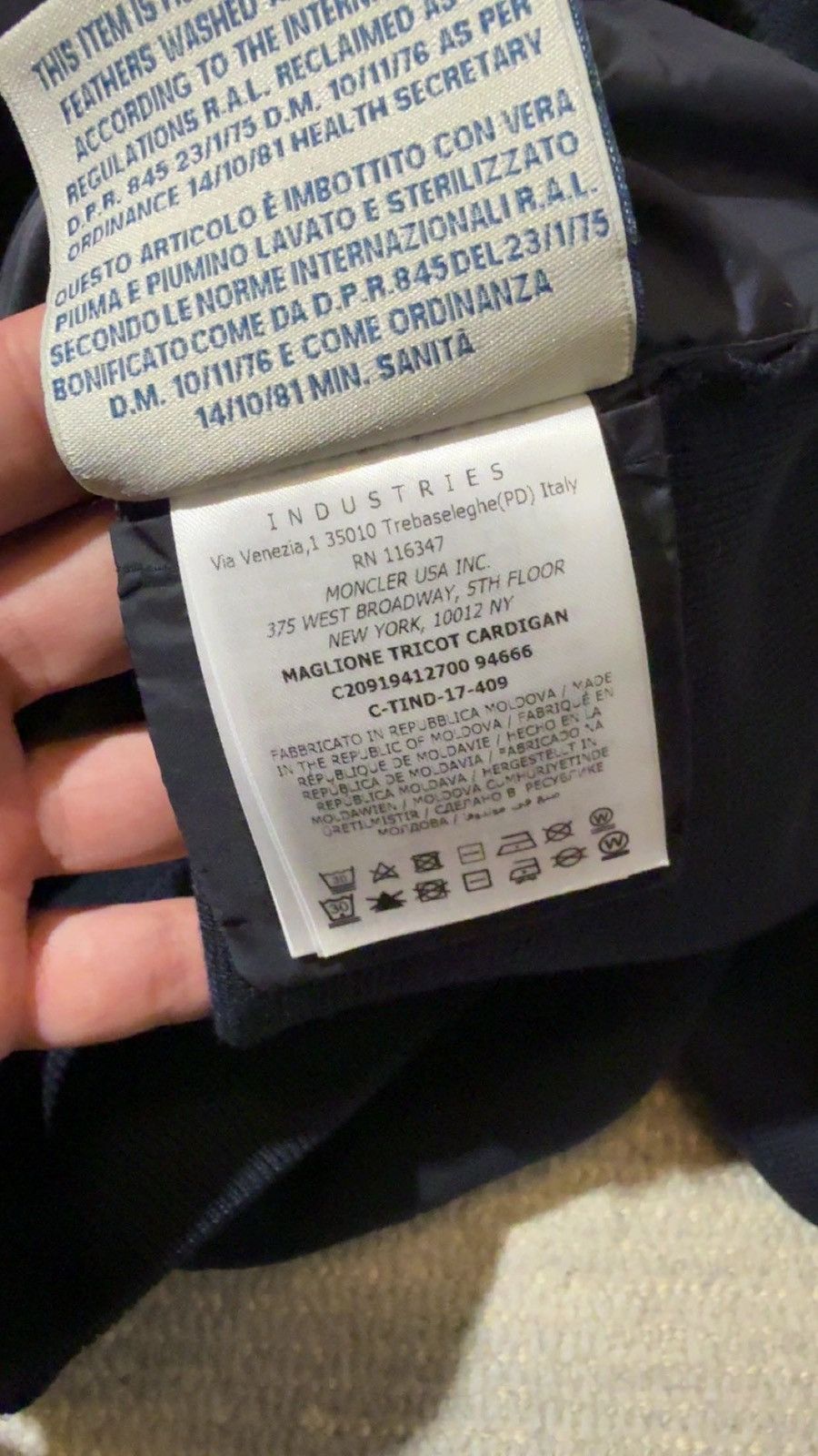 Moncler Moncler Cardigan (M/L) Size US M / EU 48-50 / 2 - 5 Thumbnail