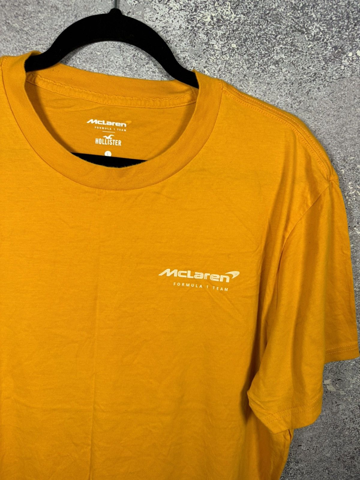Formula 1 × Hollister × Malcolm McLaren McLaren Formula 1 Racing T-Shirt Team Hollister Large Size US L / EU 52-54 / 3 - 6 Thumbnail
