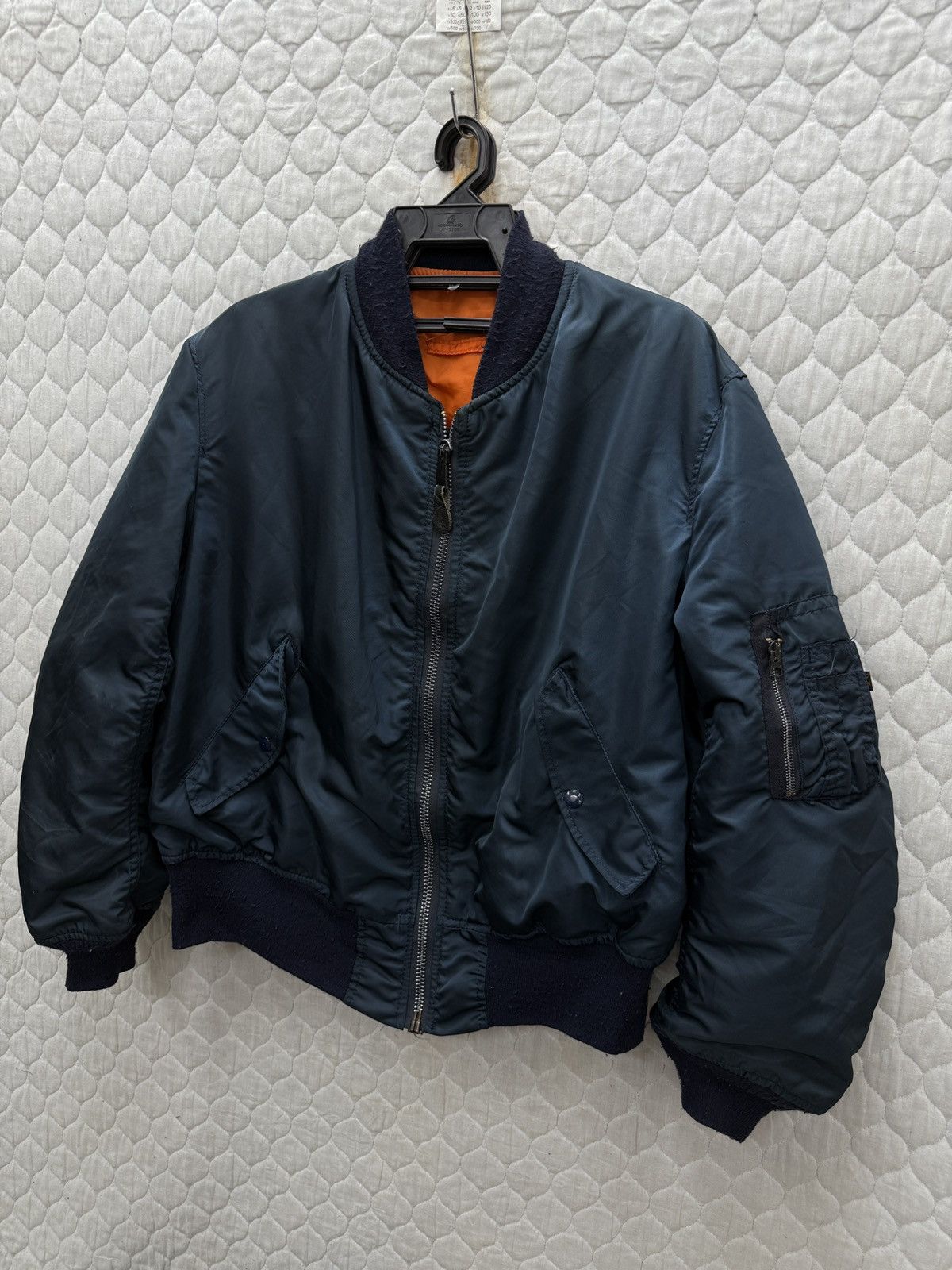 Alpha Industries 💥💥🔥STEALS VTH ALPHA INDUSTRIES MA1 BOMBER JACKET Size US XL / EU 56 / 4 - 3 Thumbnail