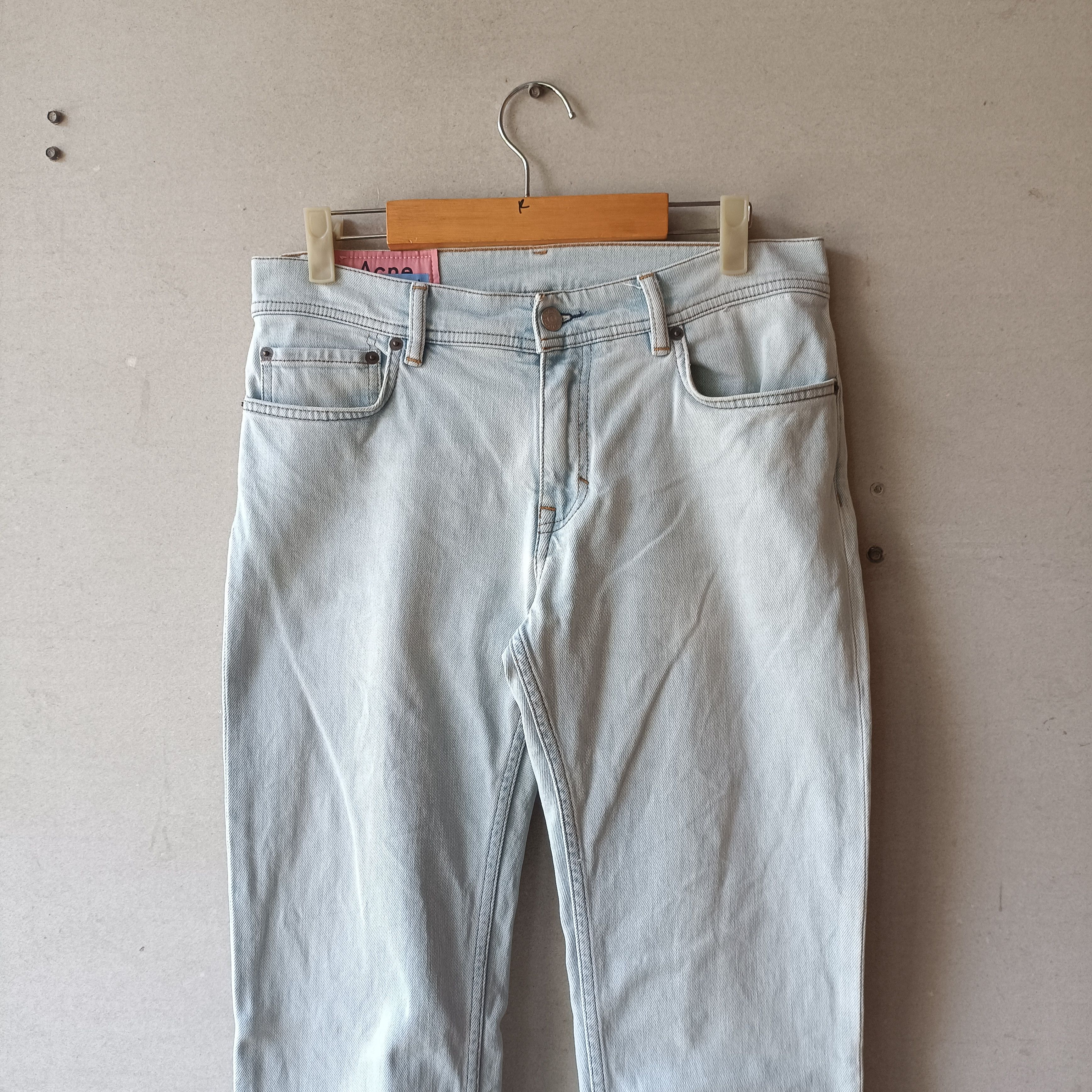Acne Studios Acne studios bla konst Blue Wash Skinny Jeans Size 32" / US 10 / IT 46 - 5 Thumbnail