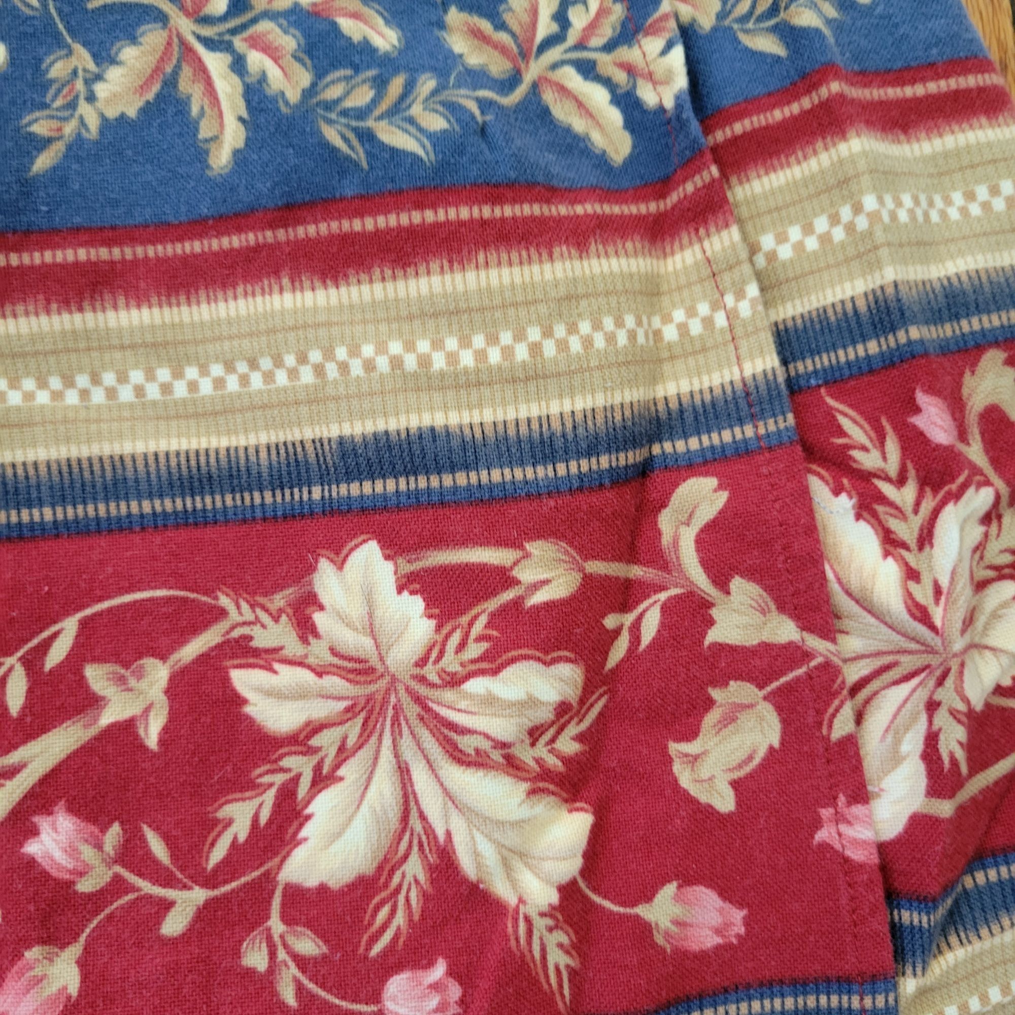 Vintage Vintage Bushwacker 6 Faux Wrap Floral Striped Skirt Retro Hi Size 28" / US 6 / IT 42 - 5 Thumbnail