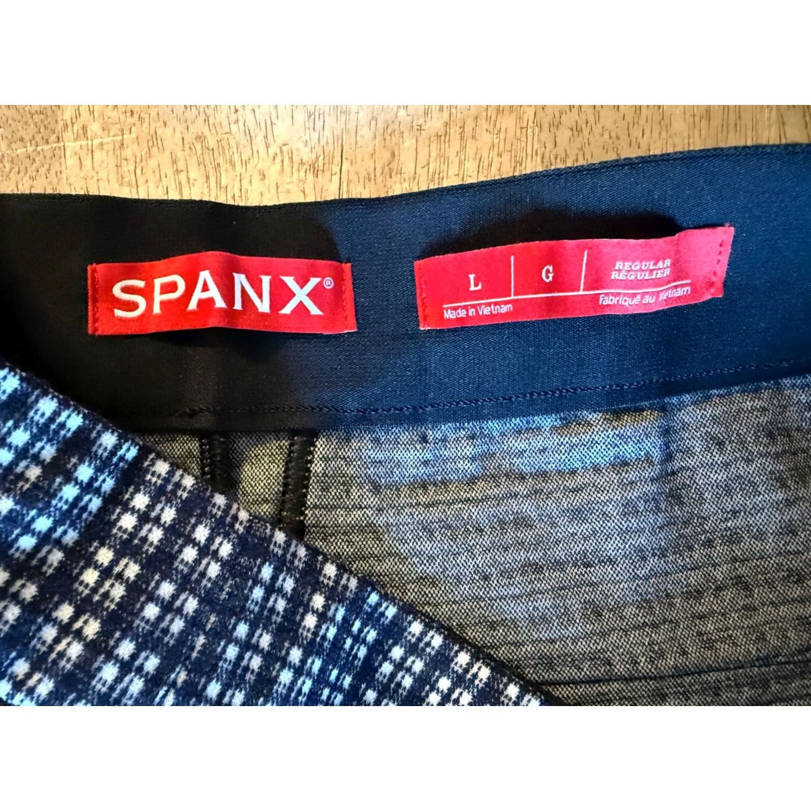 Spanx Spanx Jacguard Ponte Barrel Pants - Black/White - L - Regular - Pants - Women - 32in Inseam Size 36" / US 14 / IT 50 - 5 Thumbnail