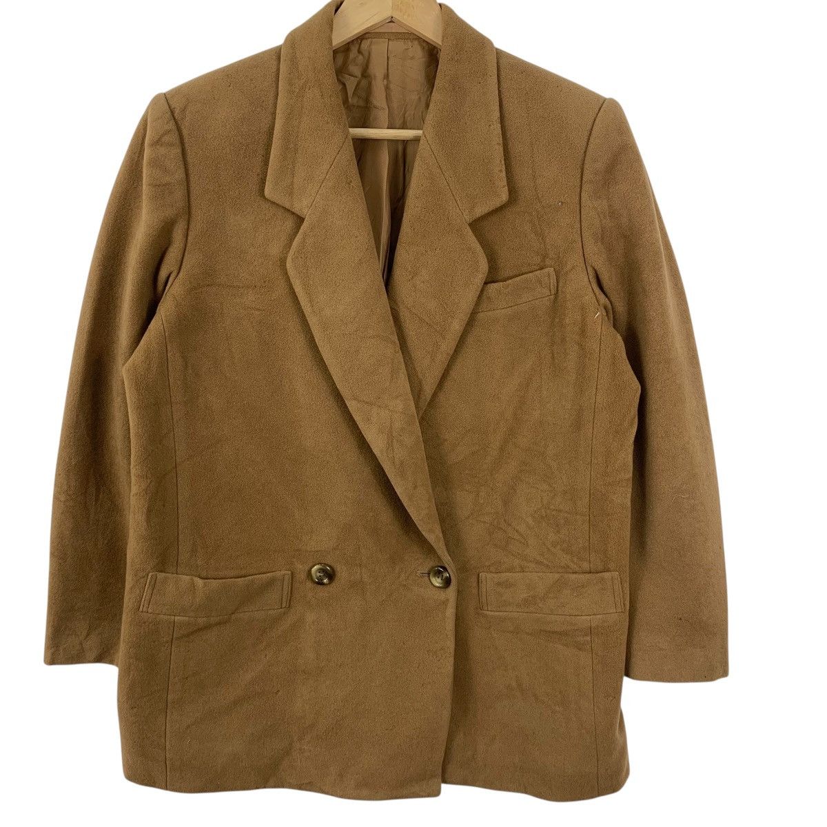Burberry Vintage 90s BURBERRY LONDON Virgin Wool Double Breasted Size M / US 6-8 / IT 42-44 - 5 Thumbnail