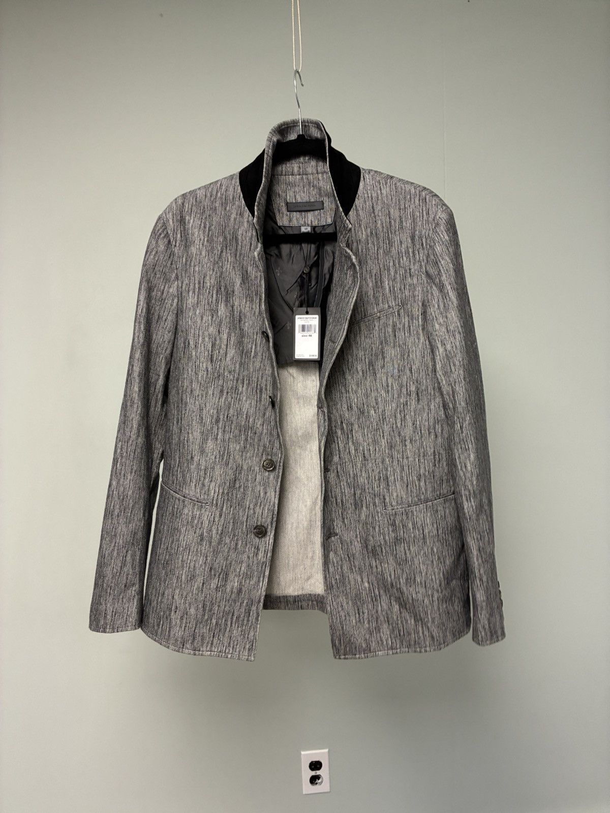 John Varvatos Grey Blazer Jacket Size EU 48 USA 38 Size US M / EU 48-50 / 2 - 11 Thumbnail