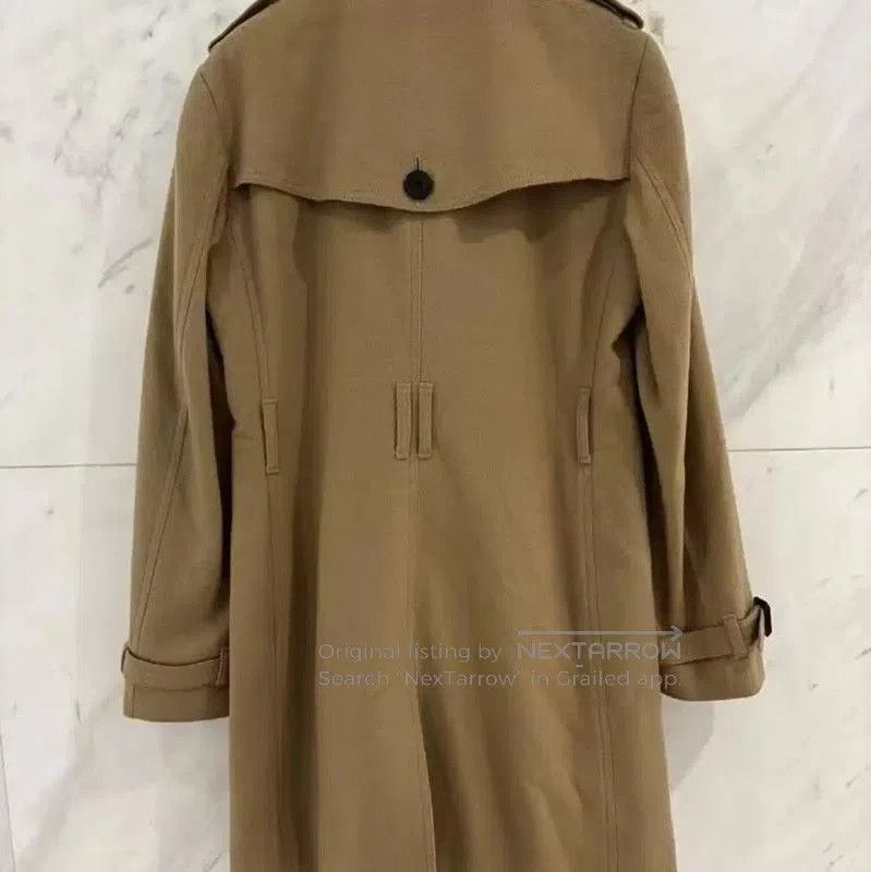 Burberry Burberry Camel Double-Breasted Wool Coat. Size XL / US 12-14 / IT 48-50 - 2 Thumbnail