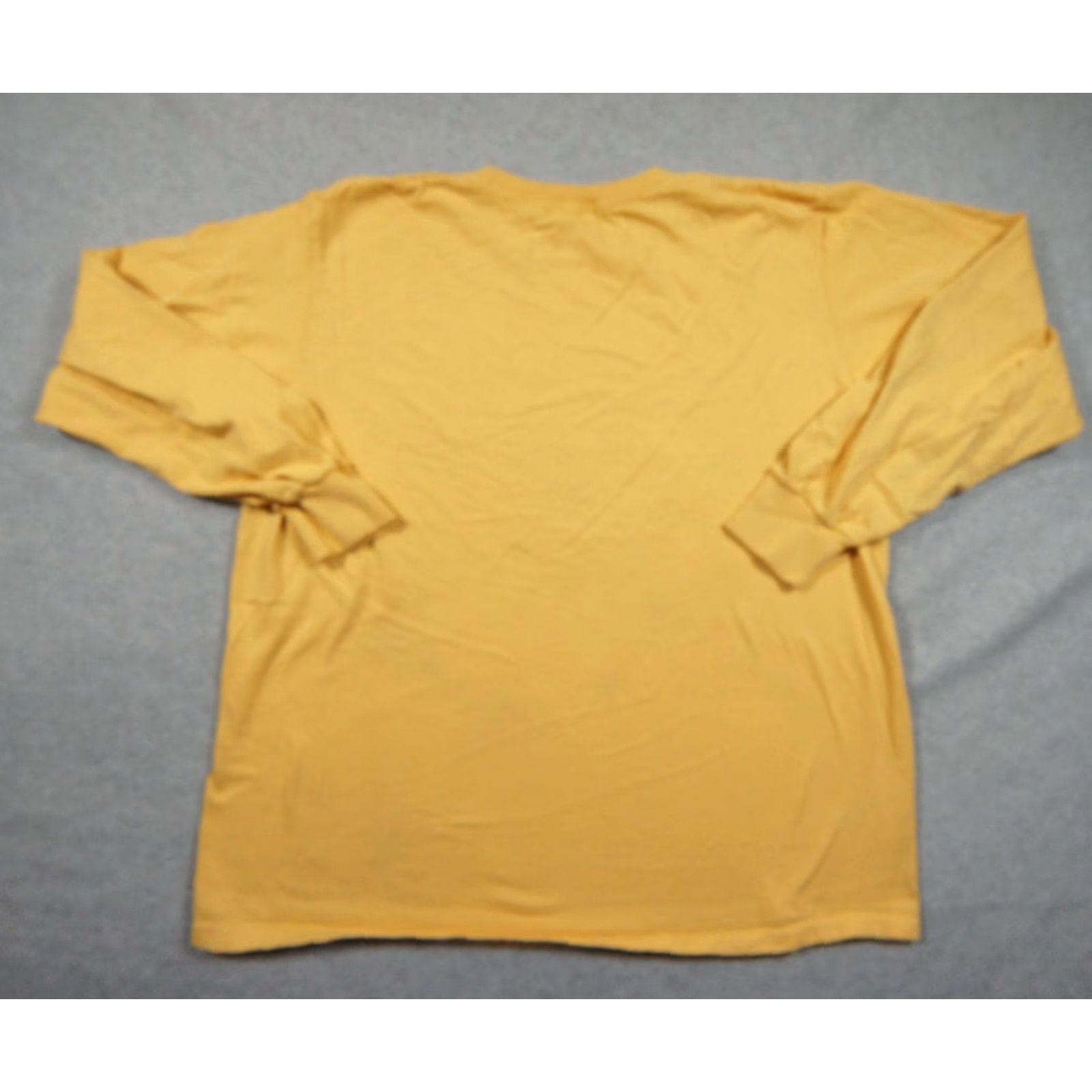 J.Crew VINTAGE J.CREW Long Sleeve Crewneck Shirt Mens Medium Yellow 90s USA Size US M / EU 48-50 / 2 - 6 Thumbnail