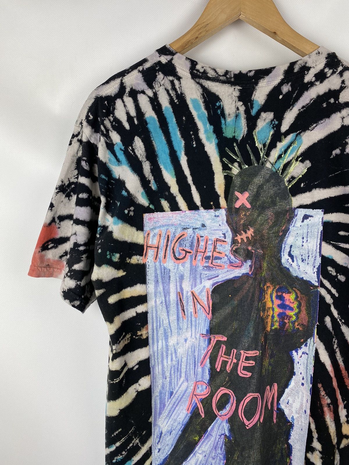 Travis Scott Cactus Jack Travis Scott Highest In The Room 2019 T Shirt Size US L / EU 52-54 / 3 - 14 Thumbnail