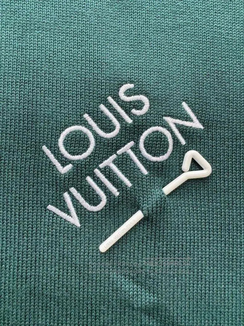 Louis Vuitton Louis Vuitton Green Pin Knit T. Size US L / EU 52-54 / 3 - 5 Thumbnail