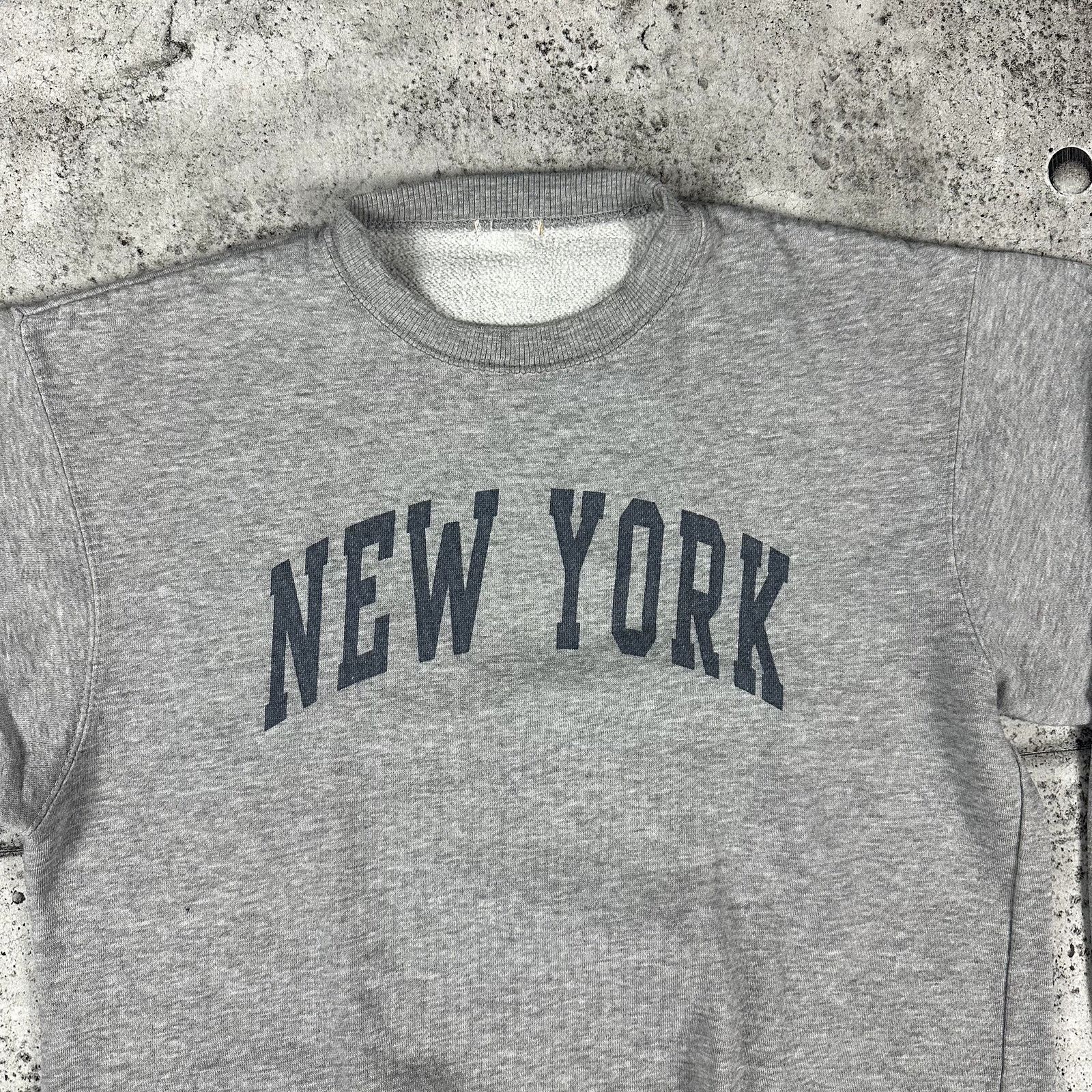 Vintage Vintage New York Sweatshirt 90s Era Size Medium Size US M / EU 48-50 / 2 - 2 Thumbnail