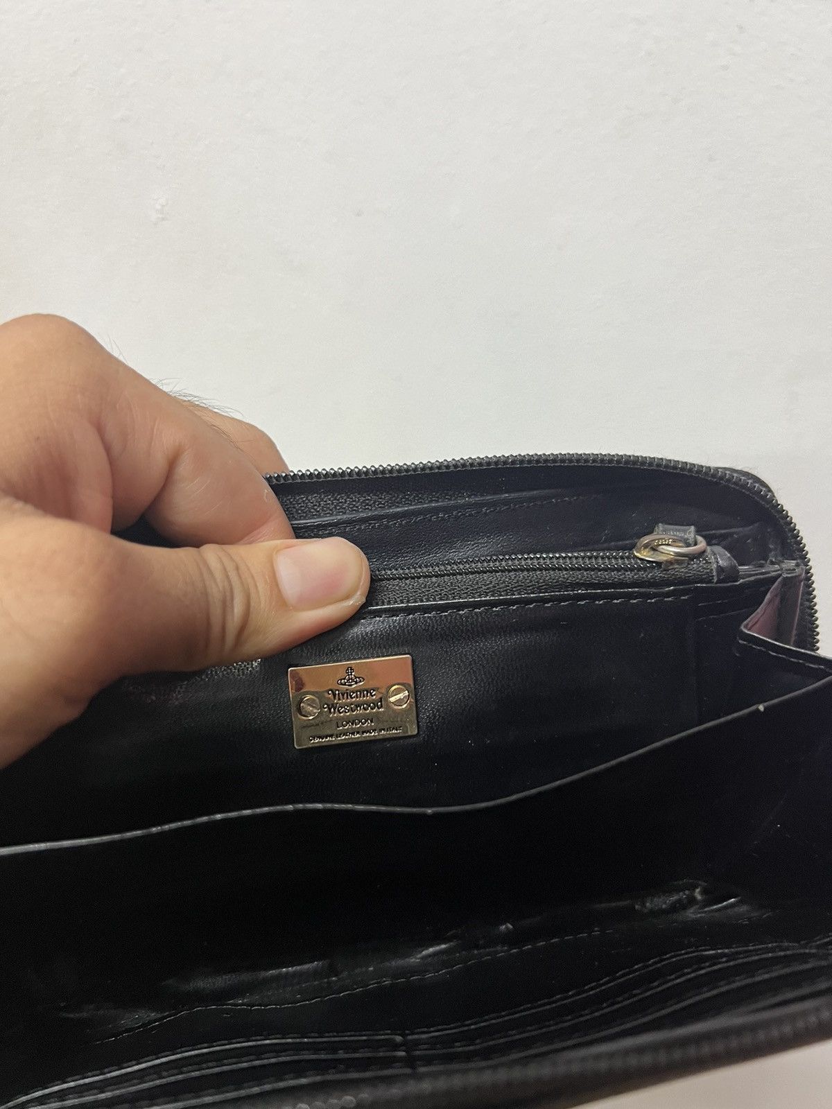 Seditionaries × Vivienne Westwood Vivienne Westwood Black Classic Zip Round Wallet Size ONE SIZE - 7 Thumbnail